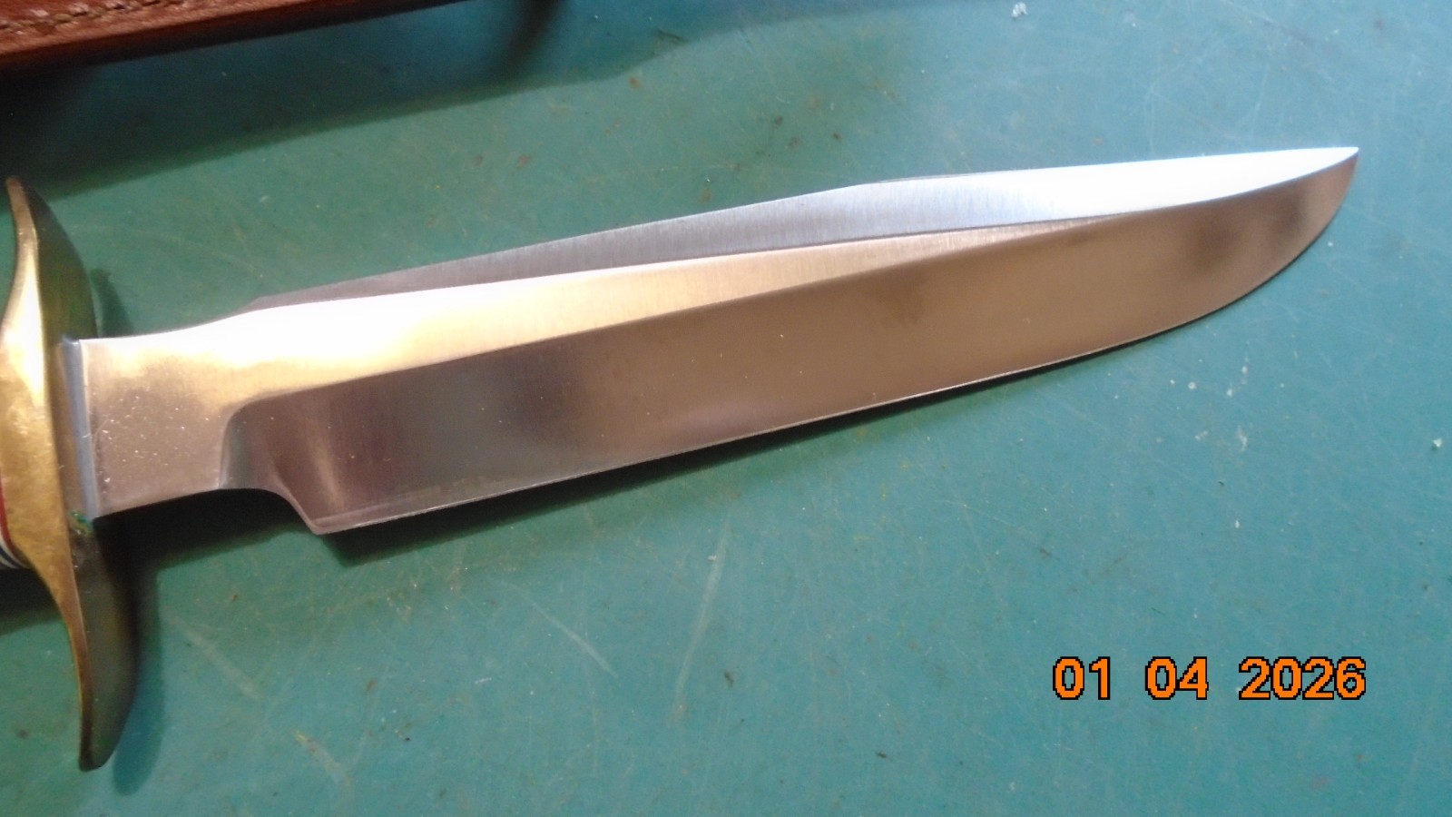 Vintage RANDALL #`1 -7" Stag Handle Fighting Bowie Knife / Sheath NEW UNUSED !!!