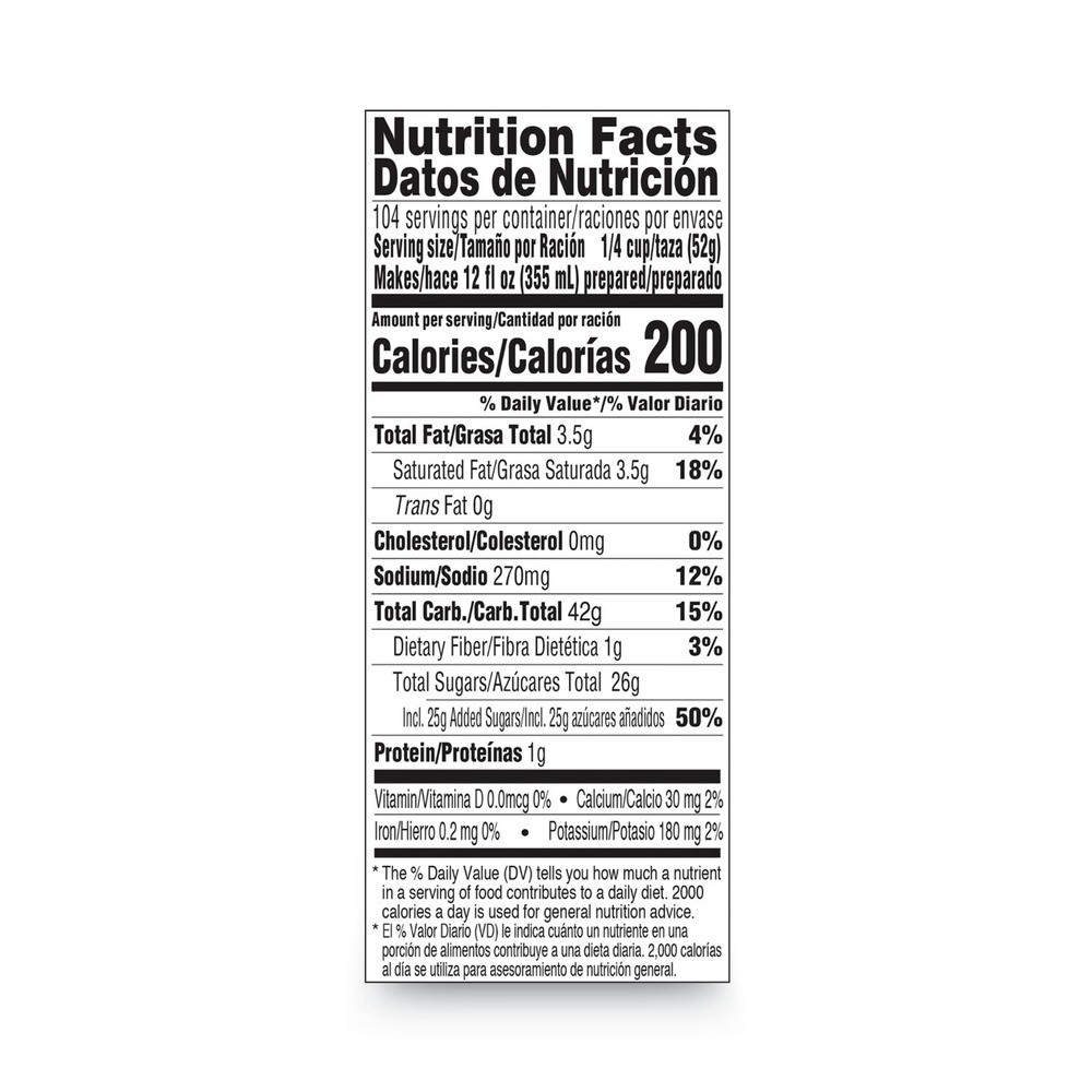 Nescafe 99019CT 2 lb Bag Frothy Coffee Beverage - French Vanilla (6/Carton) New