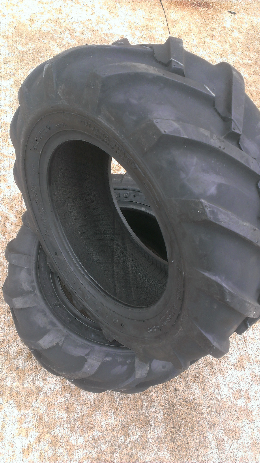 2 - 23X8.50-12 Deestone 6P Super Lug Tires AG DS5241 FREE SHIP 23x8.5-12 6 Ply