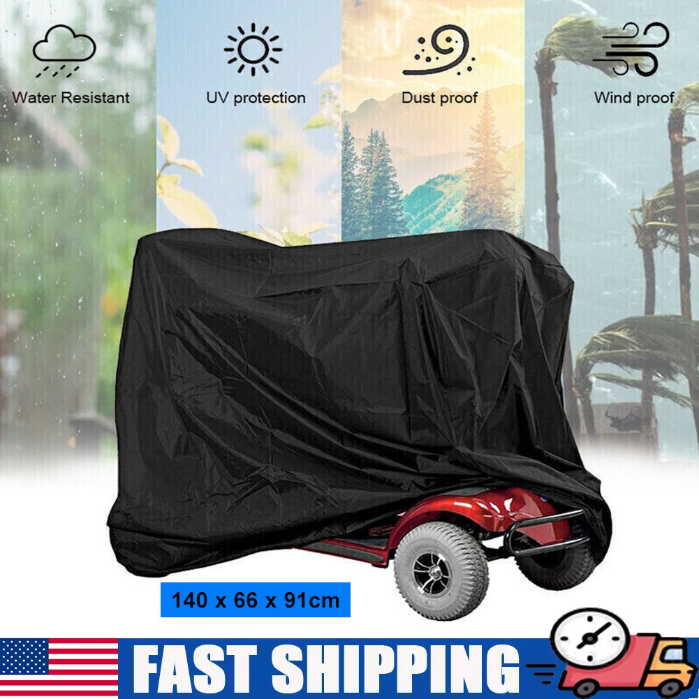 Waterproof Heavy Duty Mobility Scooter Cover Outdoor Rain Dust UV Protector