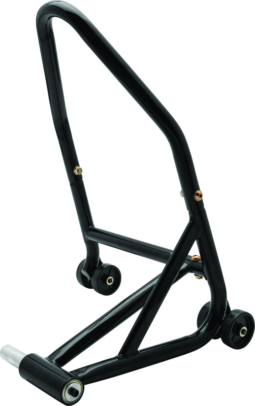 BikeMaster Single Side Swingarm Lift with Heavy-Duty Wheels and Adjustable Pins