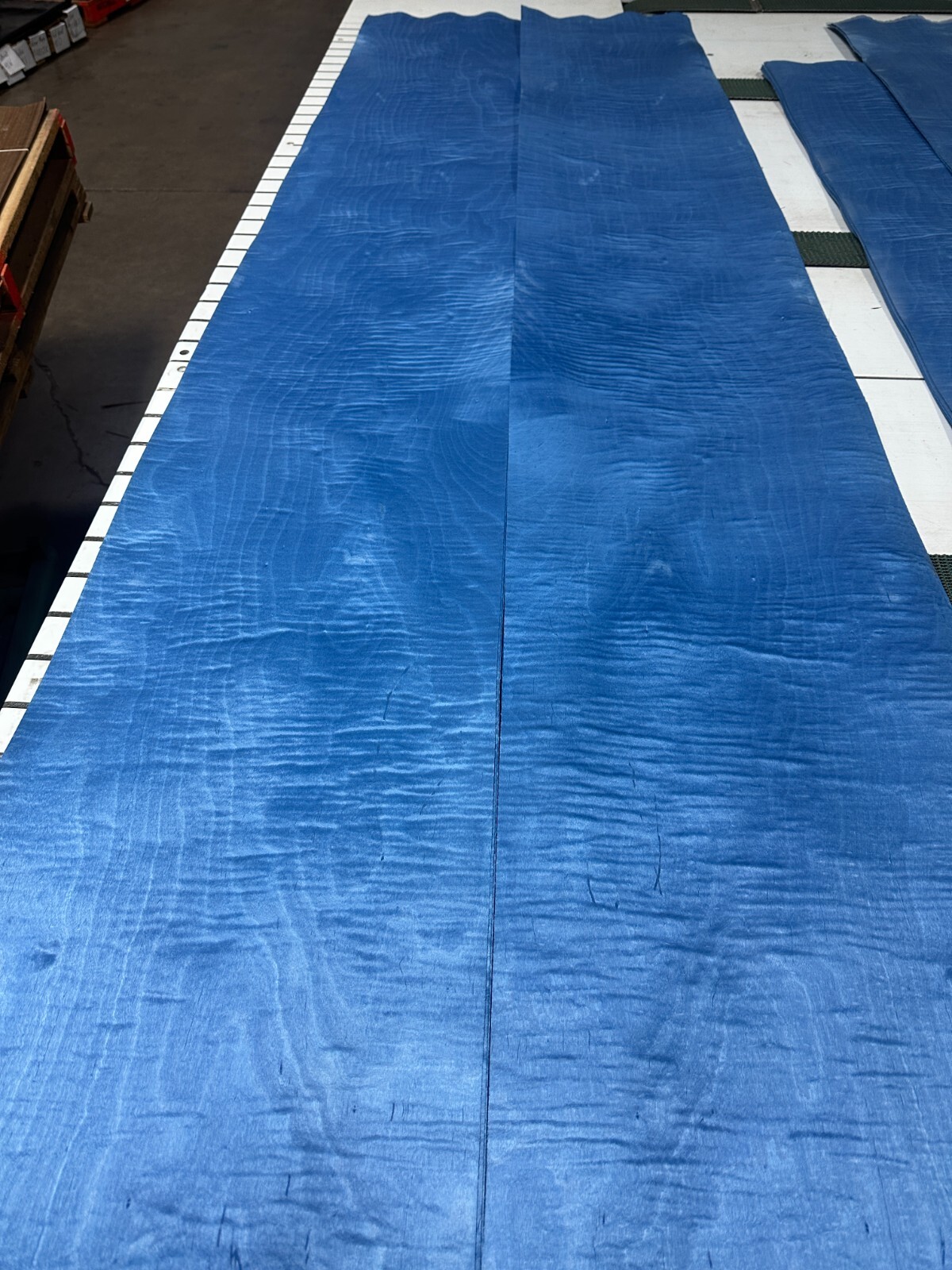 Blue Birch Raw Wood Veneer 2 sheets 121'' x 14'' 49D