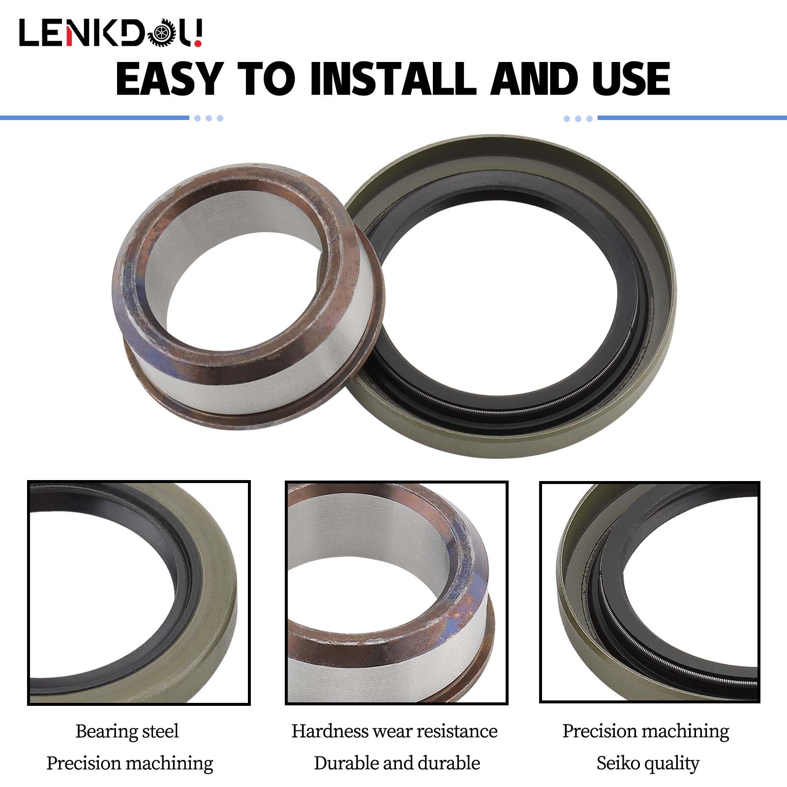 Sprocket Shaft Spacer and Seal Kit for Harley Big Twin Shovelhead Evo FX FL NEW