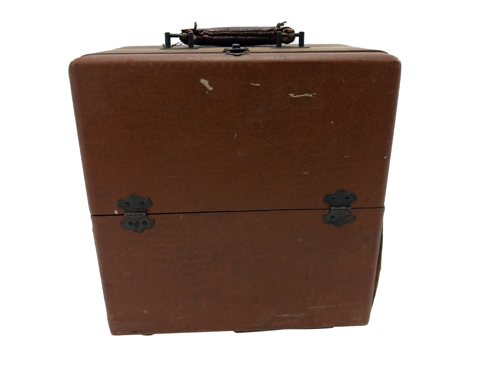 Vintage Stewart Warner 9007-A AM Portable Tube Radio Luggage-Style 1940s