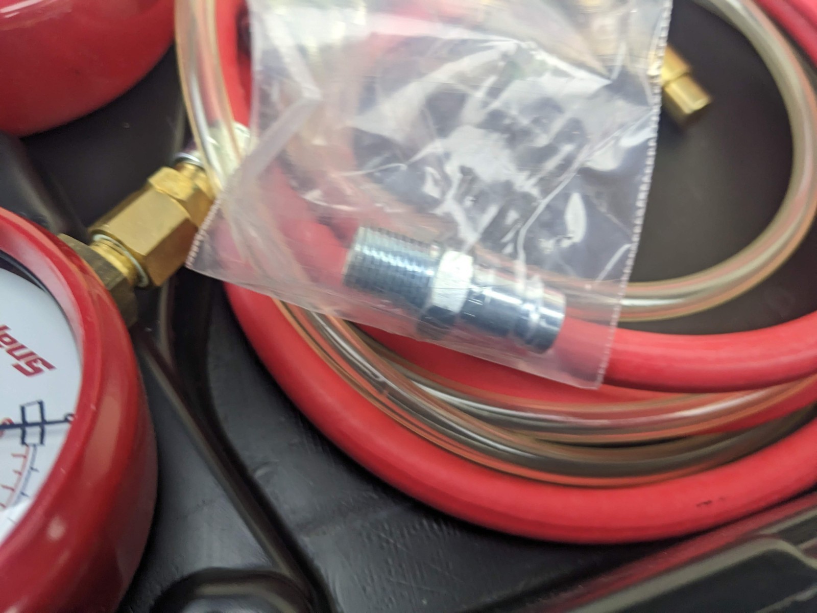 #bm557 Snap-on NEW EEDF501 Compu-check Diesel Fuel Pressure Test Set