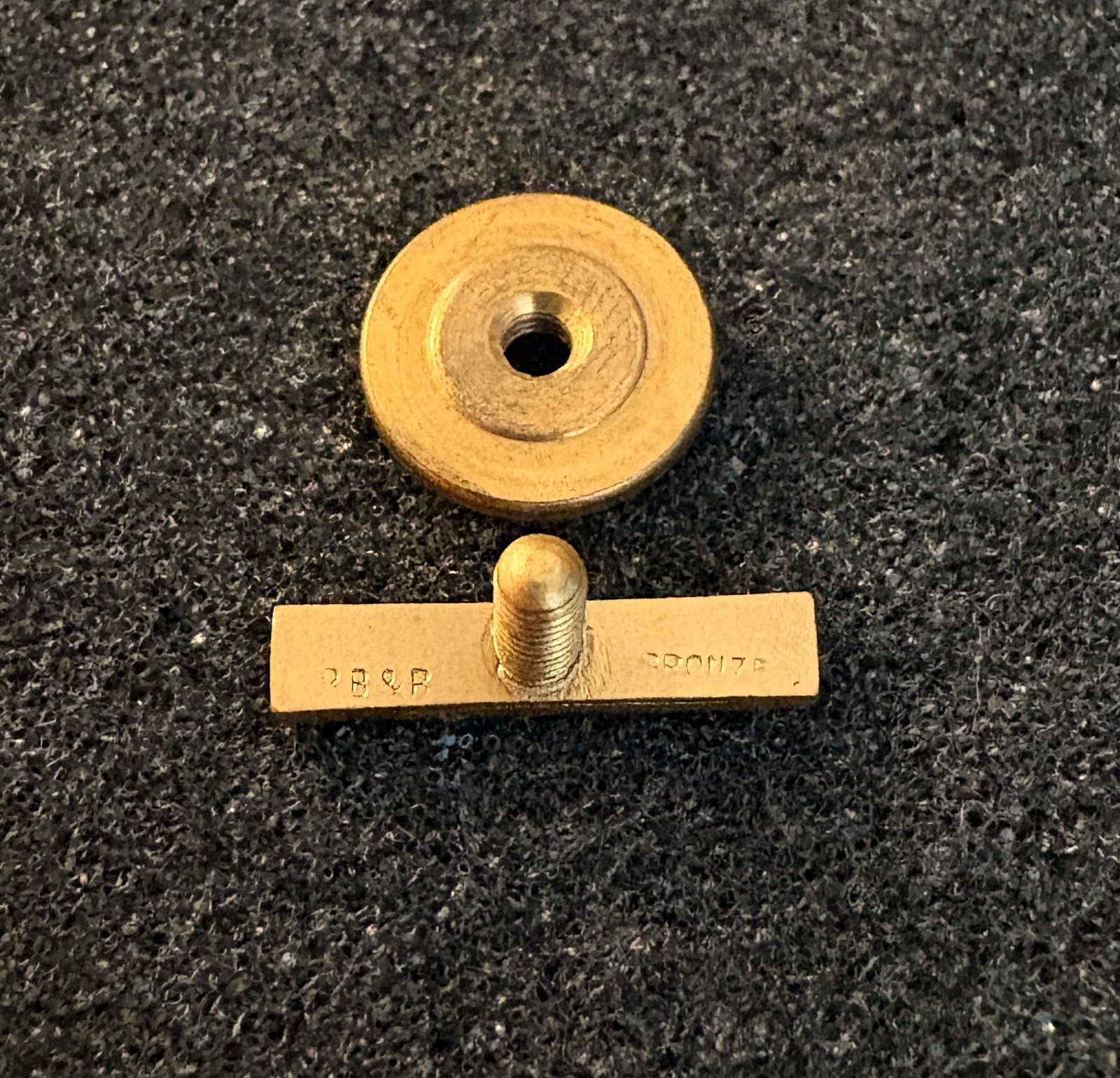 US Army Distinguished Service Medal BB&B Ribbon Bar Screw Back Enamel Lapel Pin