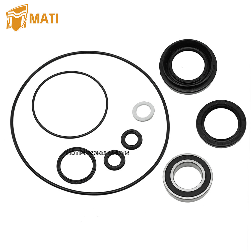 Rear Brake Drum Bearing &Seals Kit w/Shoes for Honda TRX300 2x4 4x4 Fourtrax 300