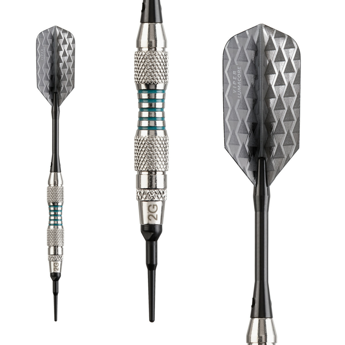 Viper Bobcat Adjustable Soft Tip Darts - Grip 1 - 16-18 Grams