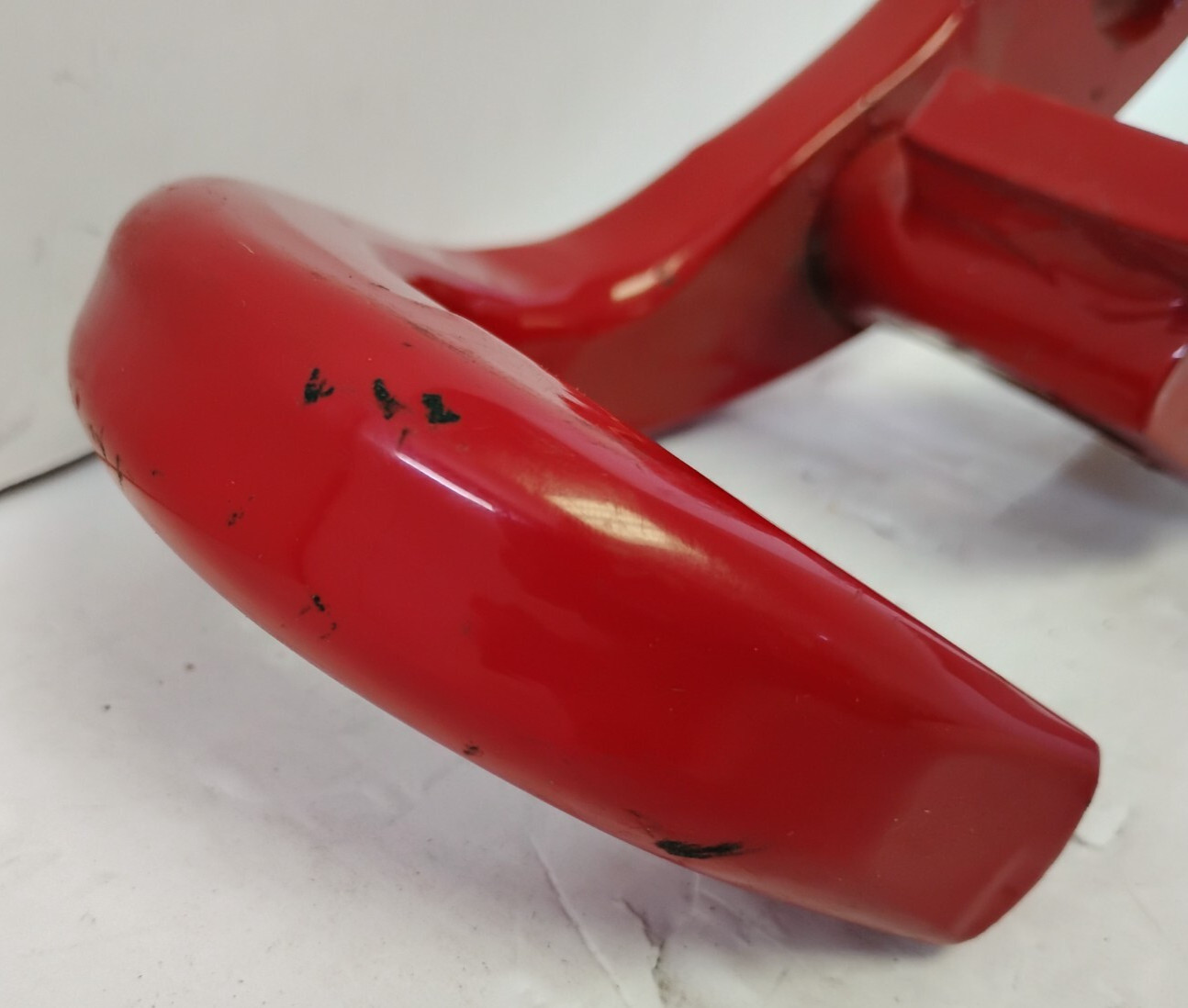 2018-2024 JEEP WRANGLER JL RUBICON REAR BUMPER RED TOW HOOK OEM 68411131