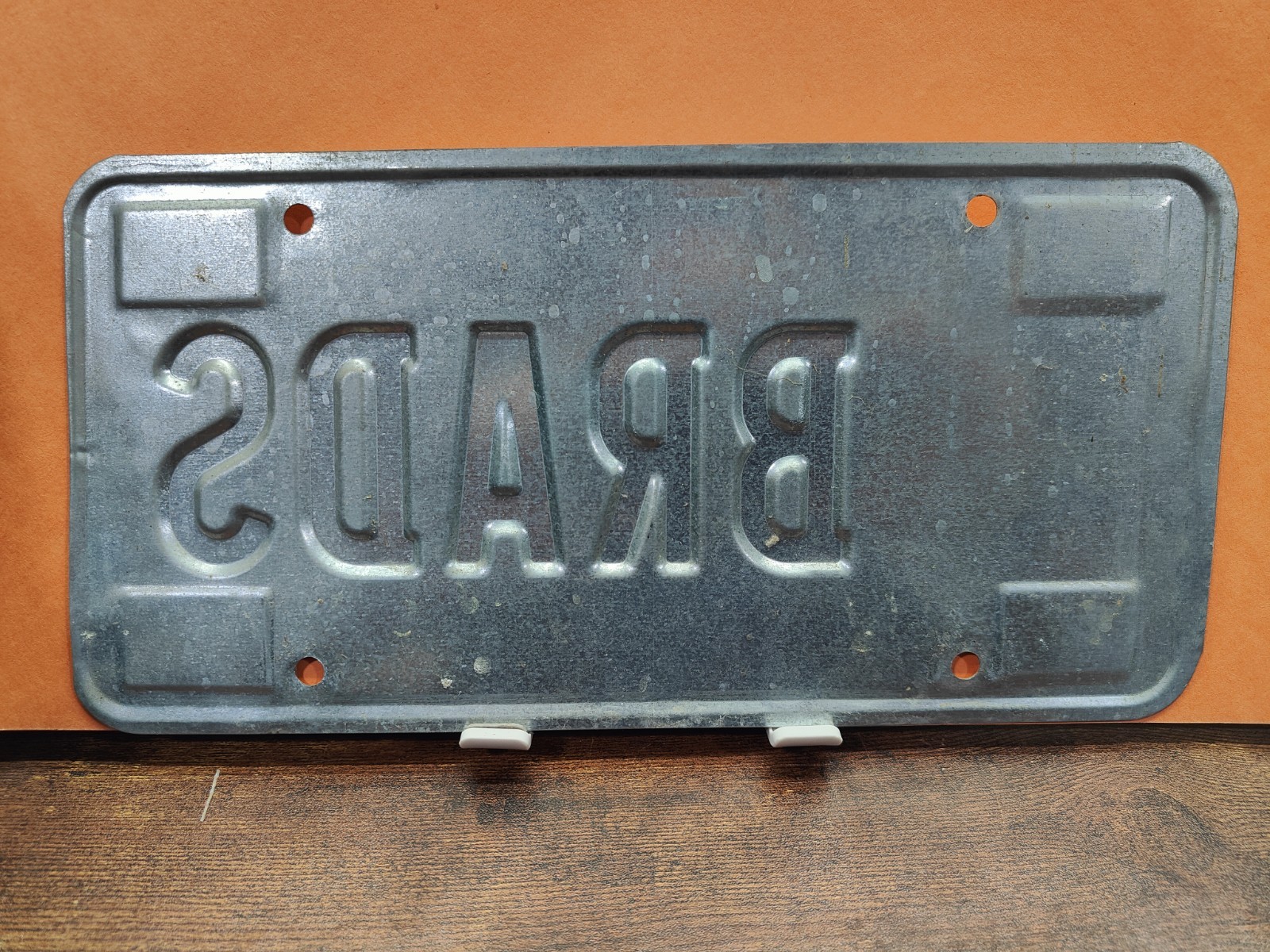 🟧Tennessee TN Tenn License Plate Tag 2000 🏈 National Champions VOLS Brad Name