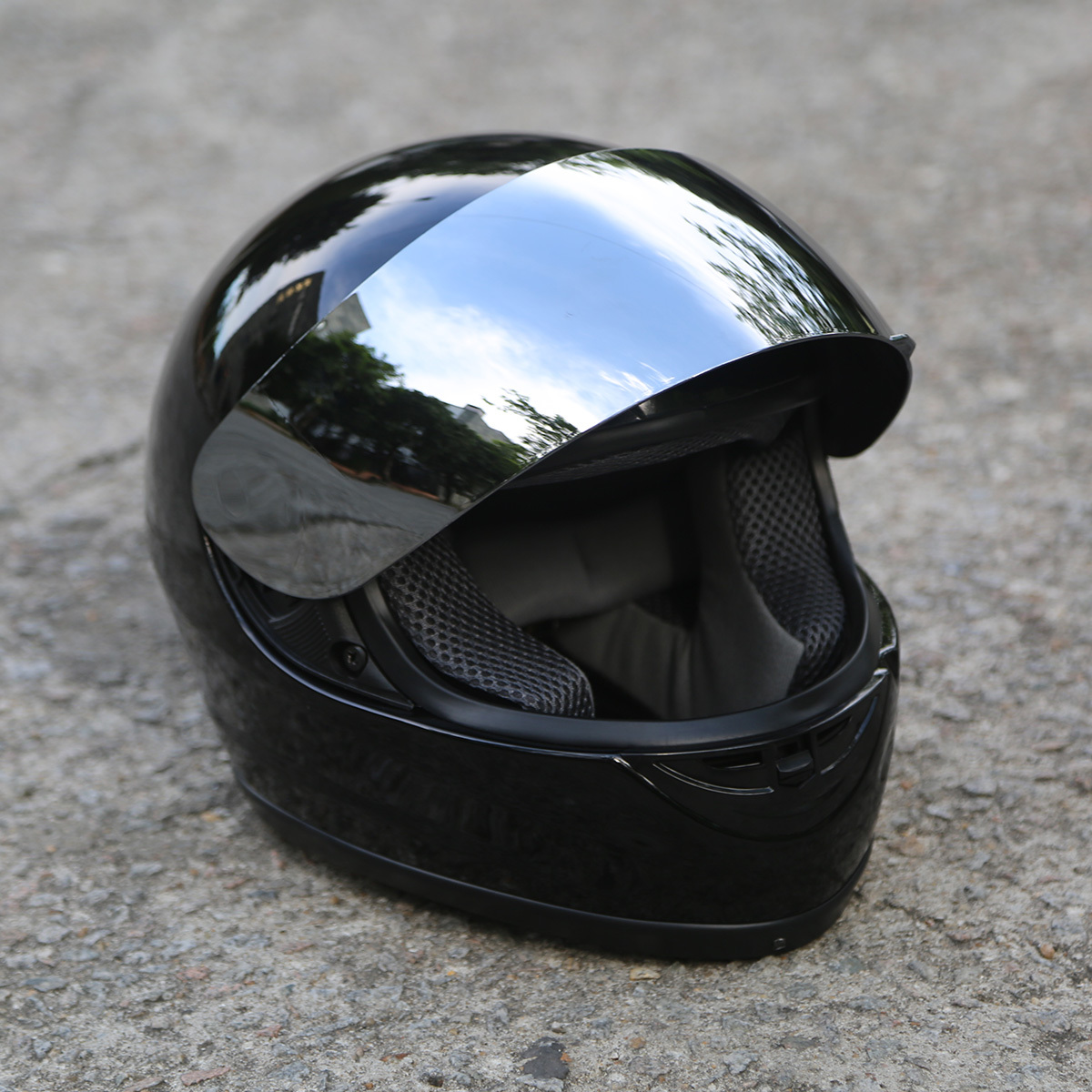 Motorcycle Street Dirt Bike Offroad ATV UTV Full Face Helmet DOT Sizes M L XL
