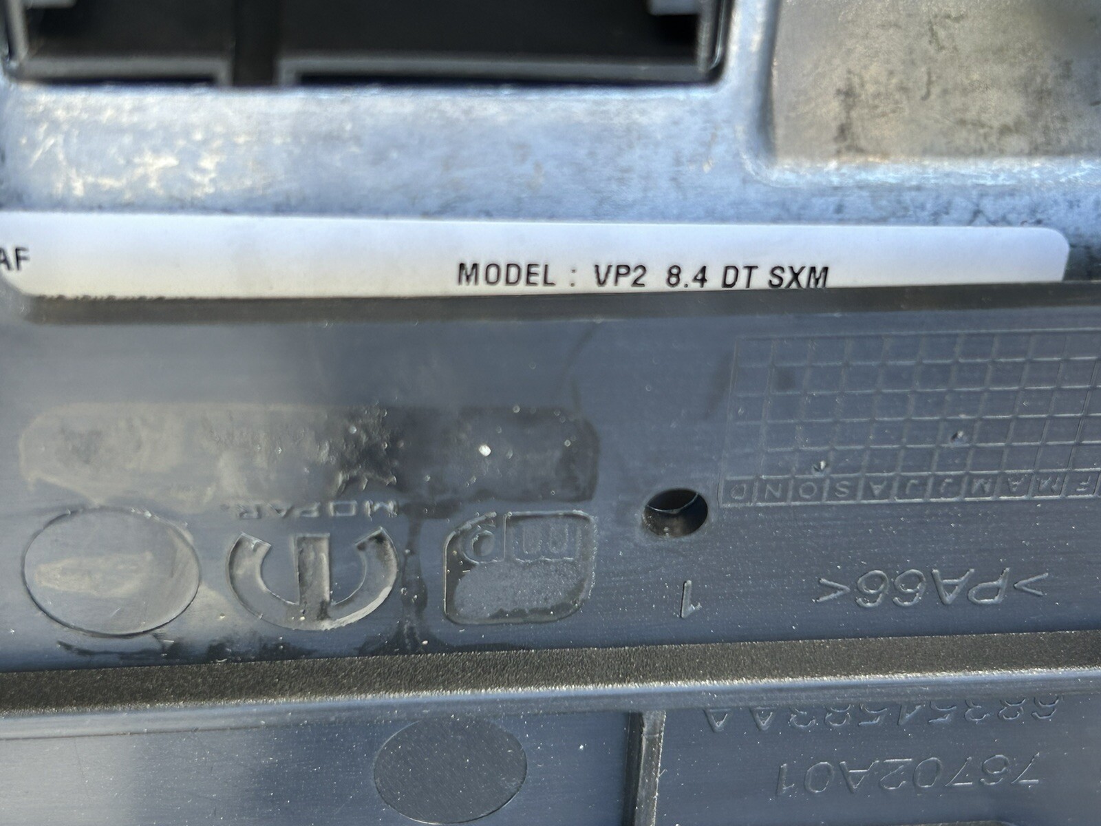 2019-2024 DODGE TRUCK NEW BODY Ram 2500 3500 8.4" SET Screen Radio VP2 19 20 21