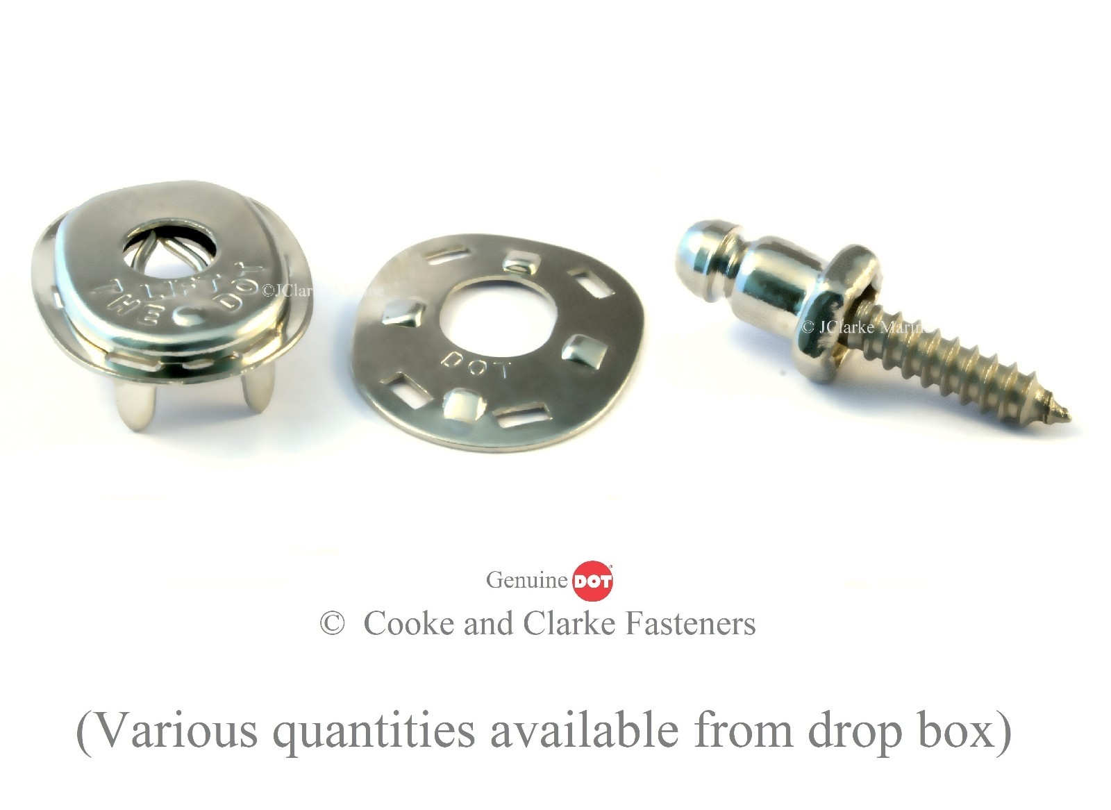 Lift the dot fastener kit with tool socket wood screw base long stud 5/8" boat