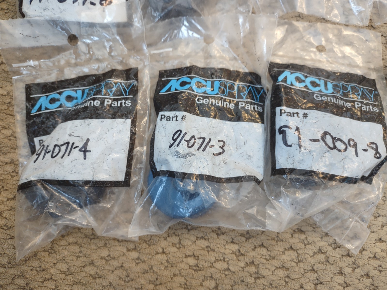 New OEM Accuspray Air Caps Tips Nozzles for 3M ACCUSPRAY SPRAY GUNS YOU PICK