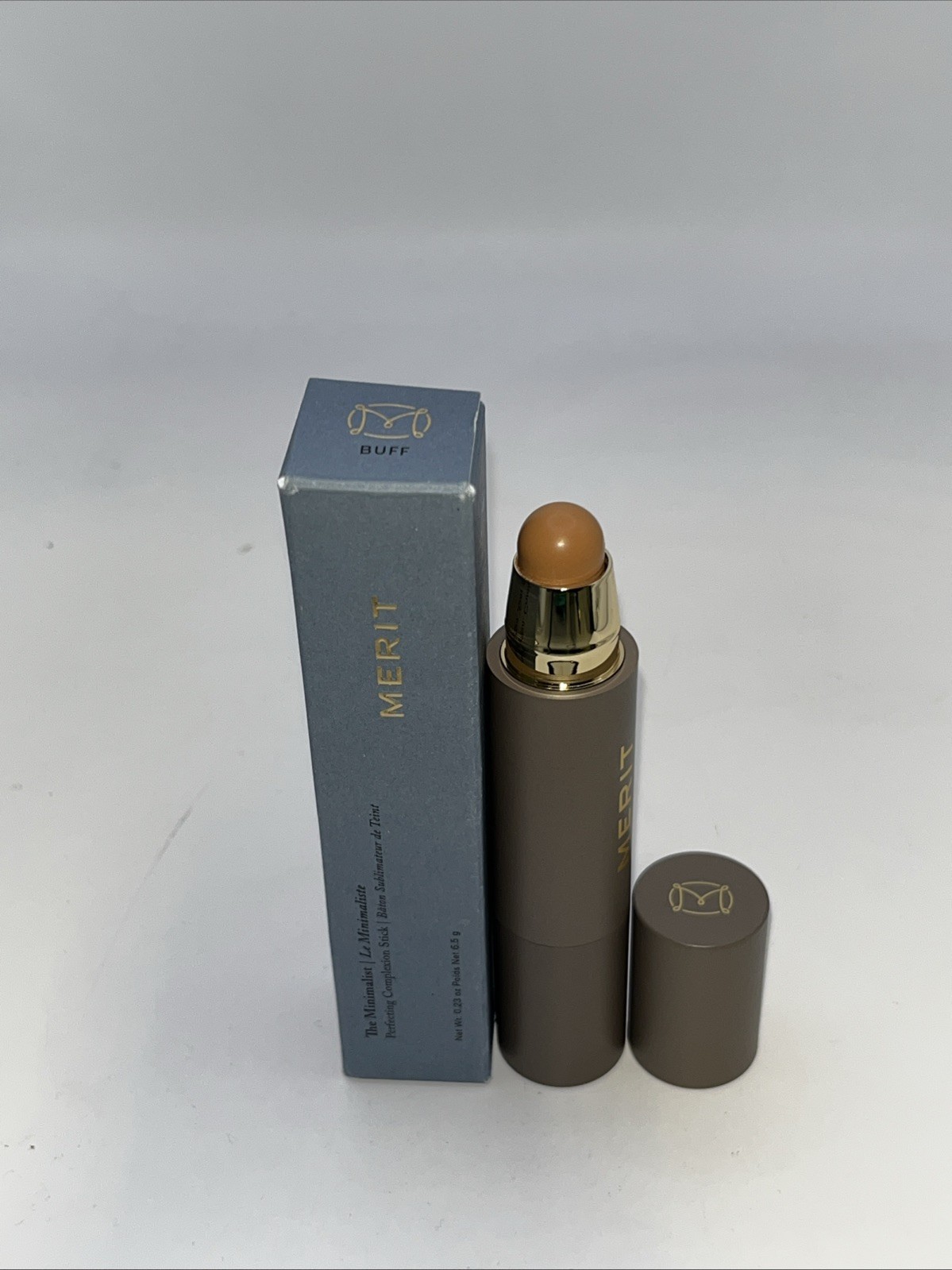 MERIT The Minimalist Perfecting Complexion Foundation & Concealer BUFF - 0.23oz