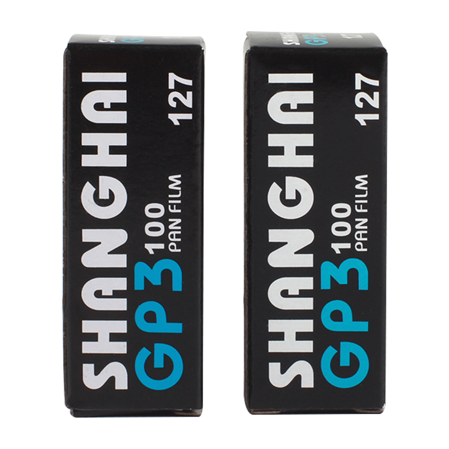 2 Rolls Shanghai GP3 127 Black & White ISO 100 Roll Film Negative Fresh