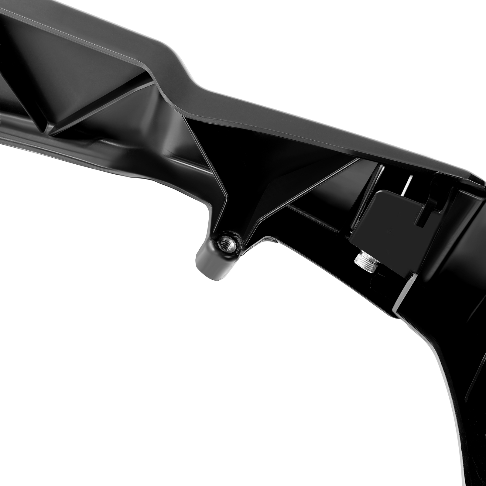 Vivid Black Fairing Chin Spoilers Cover For Harley Road Glide FLTRX FLTRXS 17-23