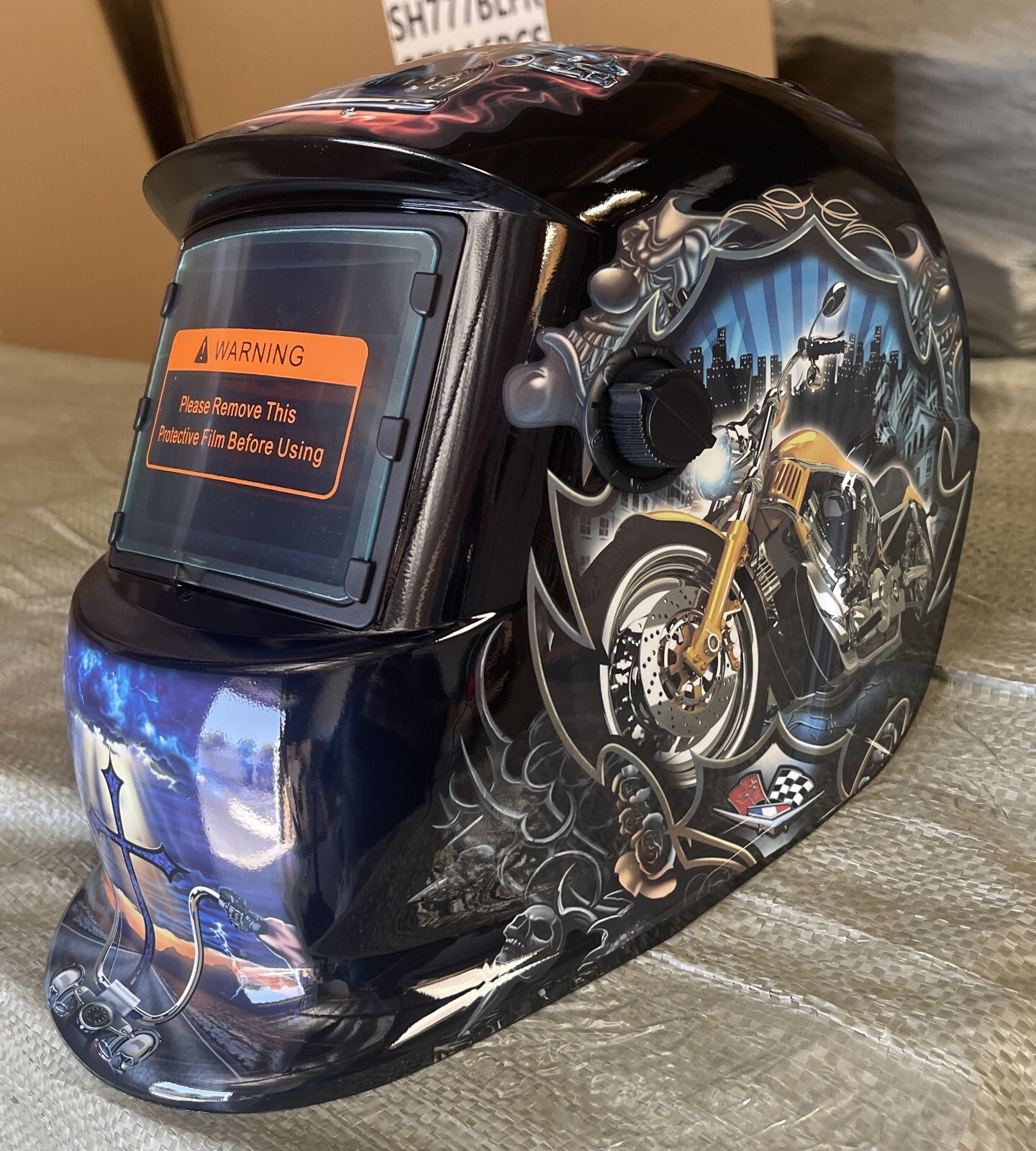 RCRS$ Solar Auto Darkening Welding Helmet Arc Tig mig certified mask grinding
