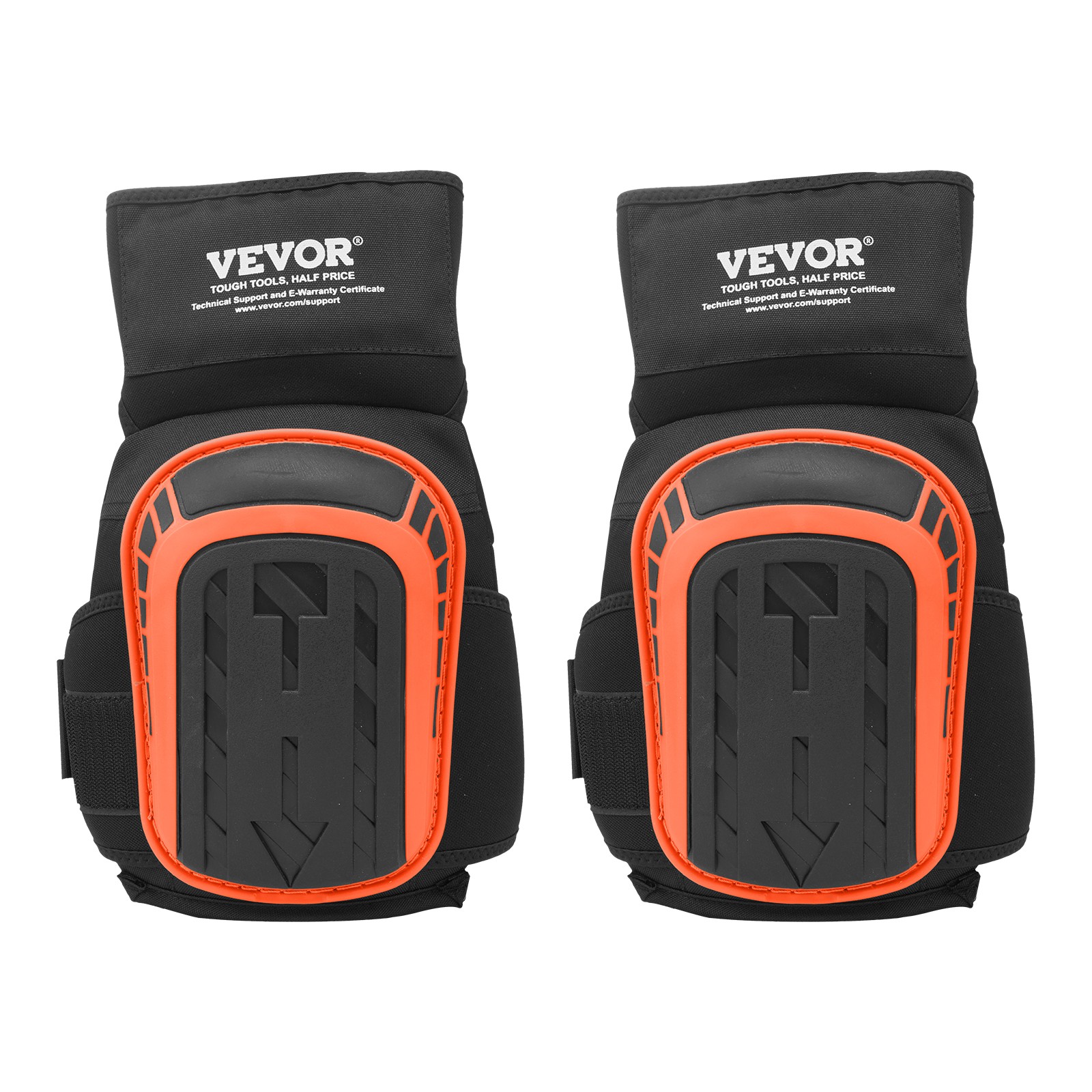 VEVOR Knee Pads for Work Extended Construction Knee Pads Soft Foam Gel Cushion
