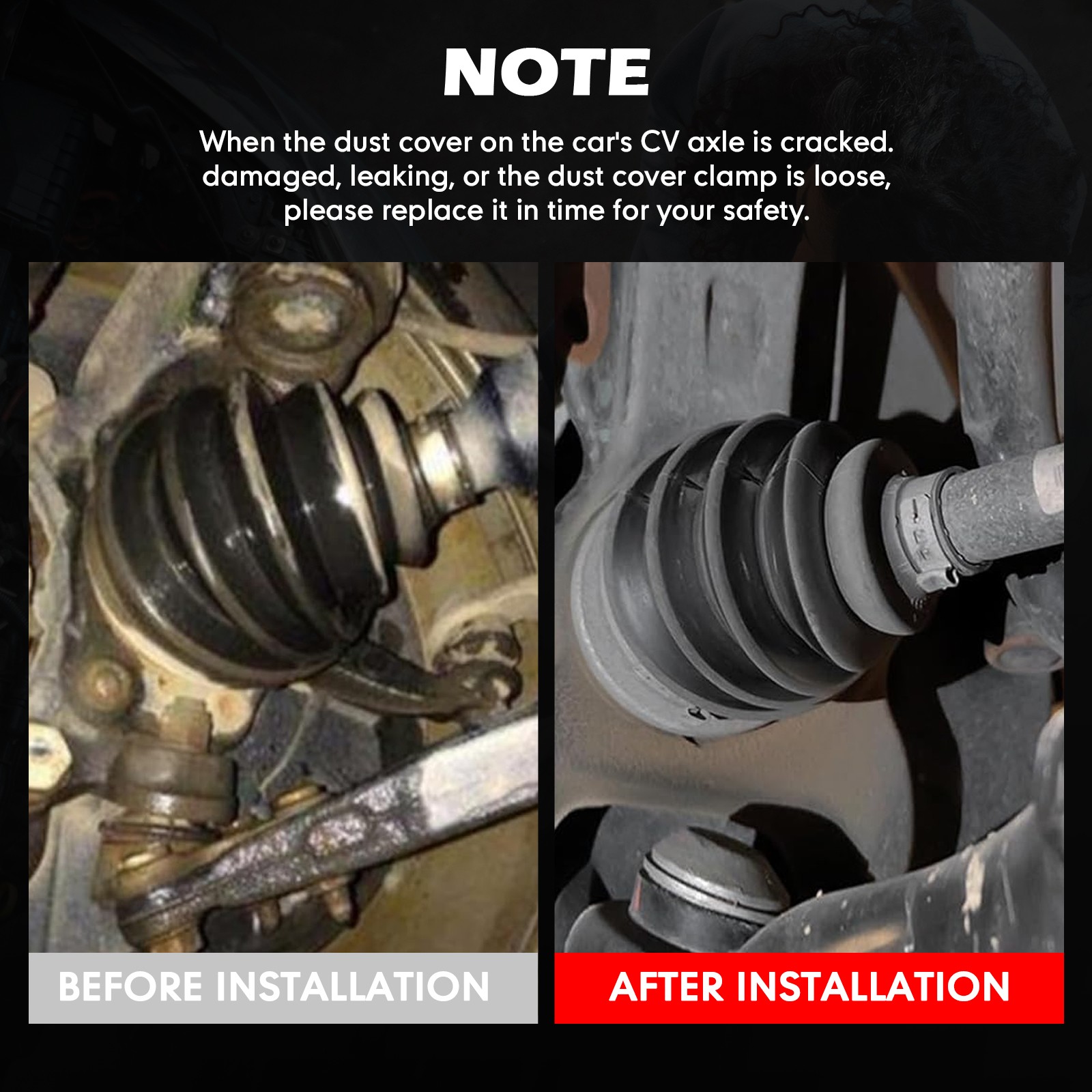 2PCS Front Left & Right CV Axle Shaft for 2009-2017 Toyota Corolla 1.8L 4 Cyl