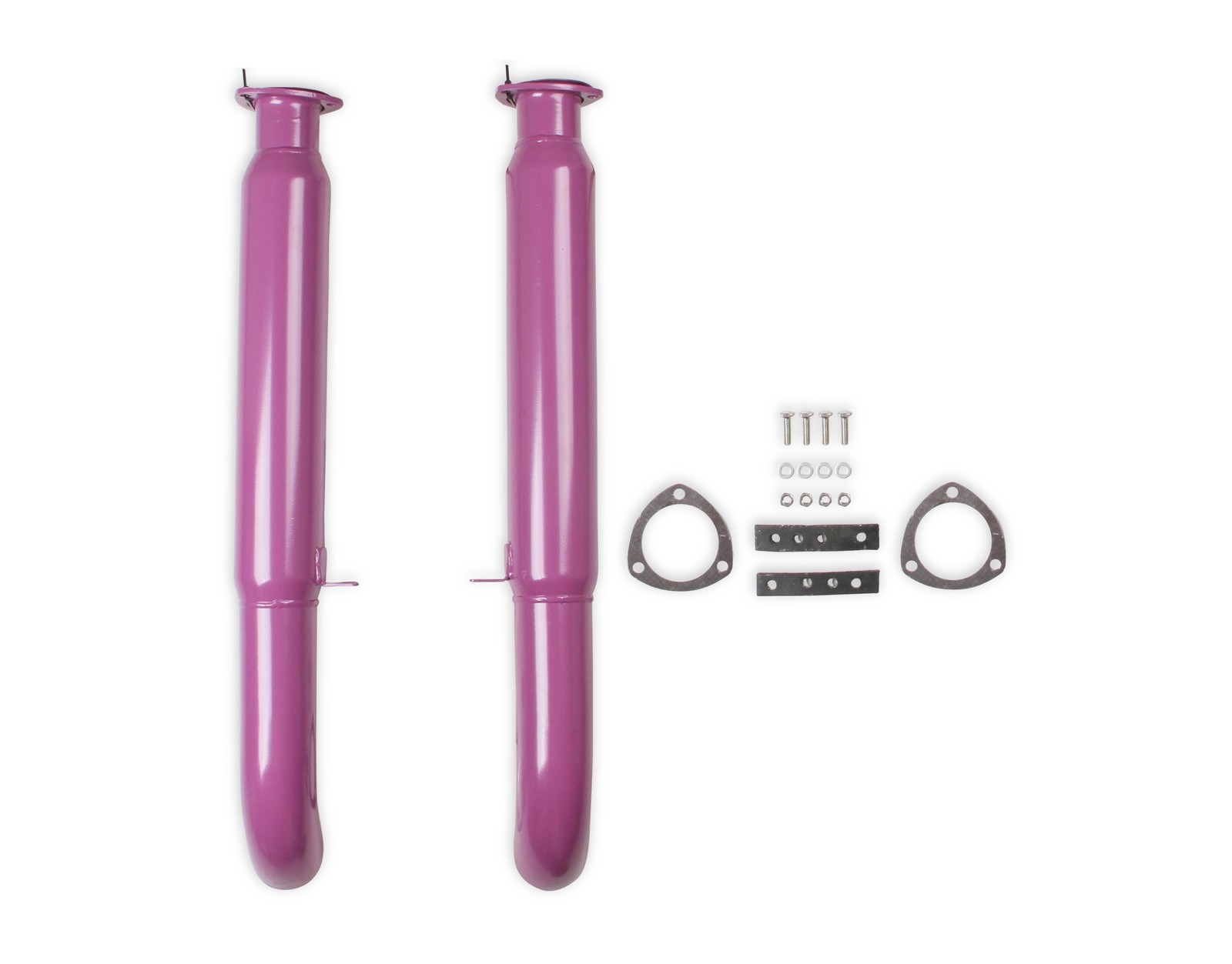 Flowtech 50232FLT Purple Hornies Glasspack