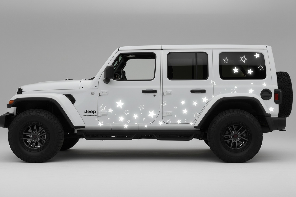 Custom Reflective Vinyl Lettering Decal Sticker Car Van Truck Trailer Window