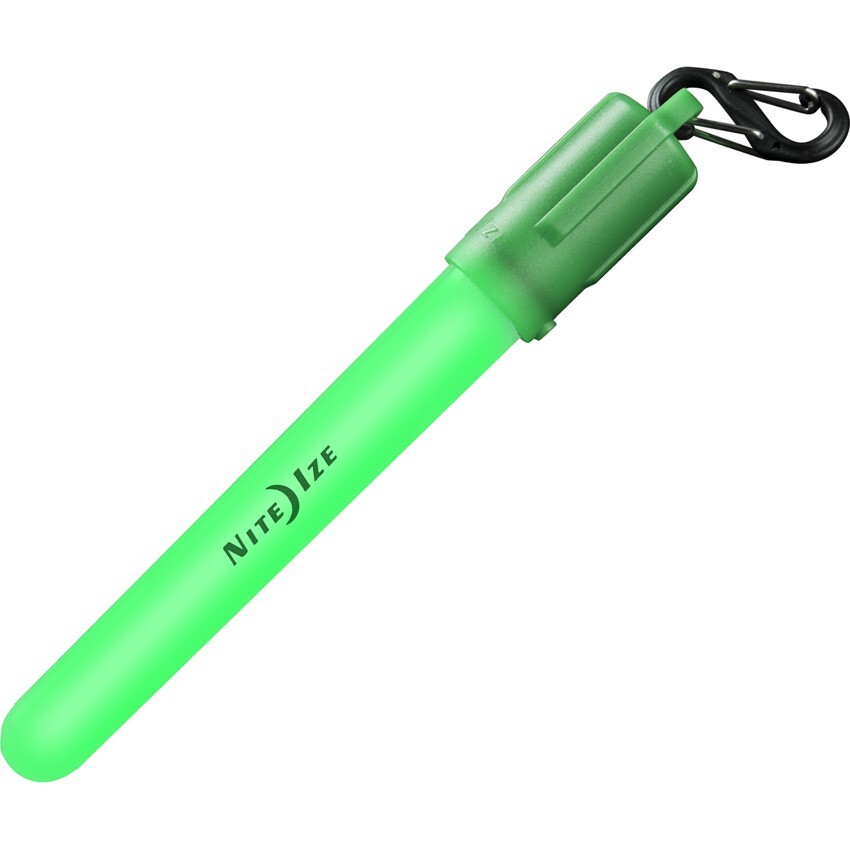 Nite Ize LED Mini Glowstick Green Clip Water Resistant 60 Hours Floats 03732