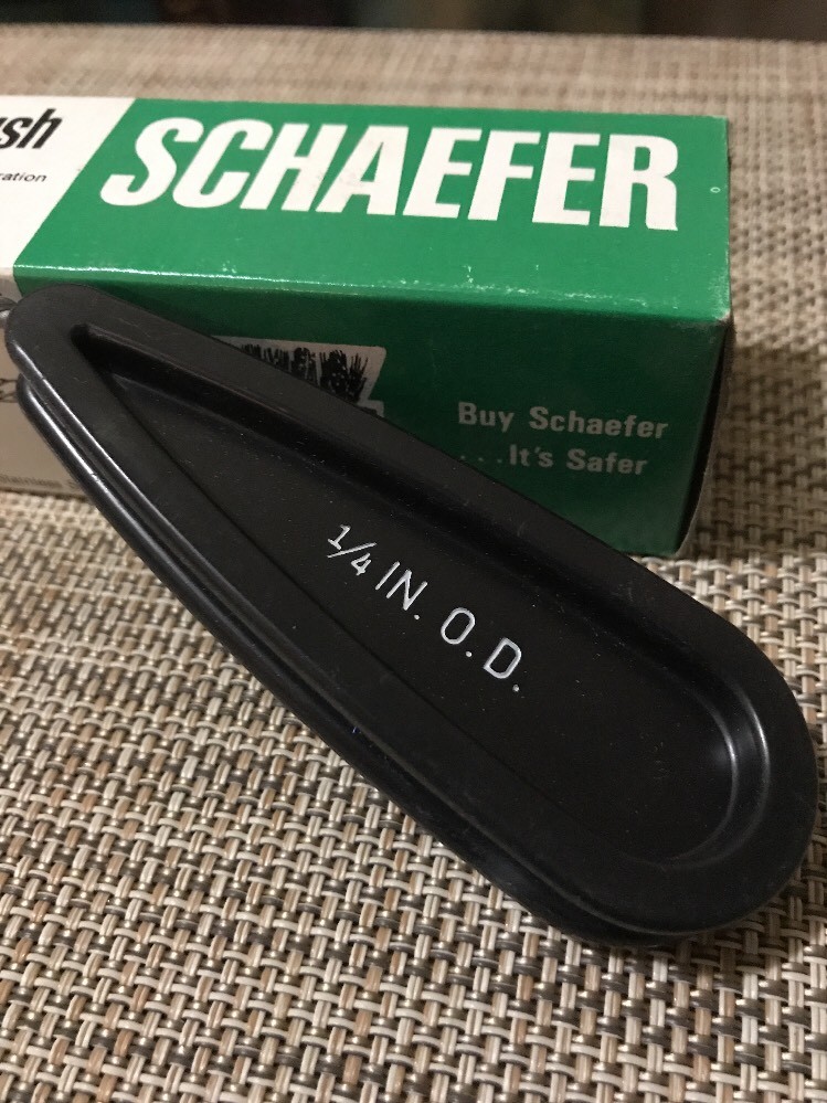 Schaefer copper tupe fitting brush 1/4" model#00924,(The Real Brush)