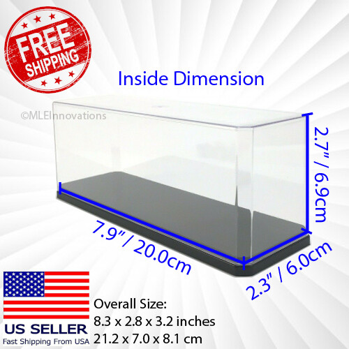 Display Case Box Small Large Step Stackable Dustproof Model Car Lego Hot Wheels