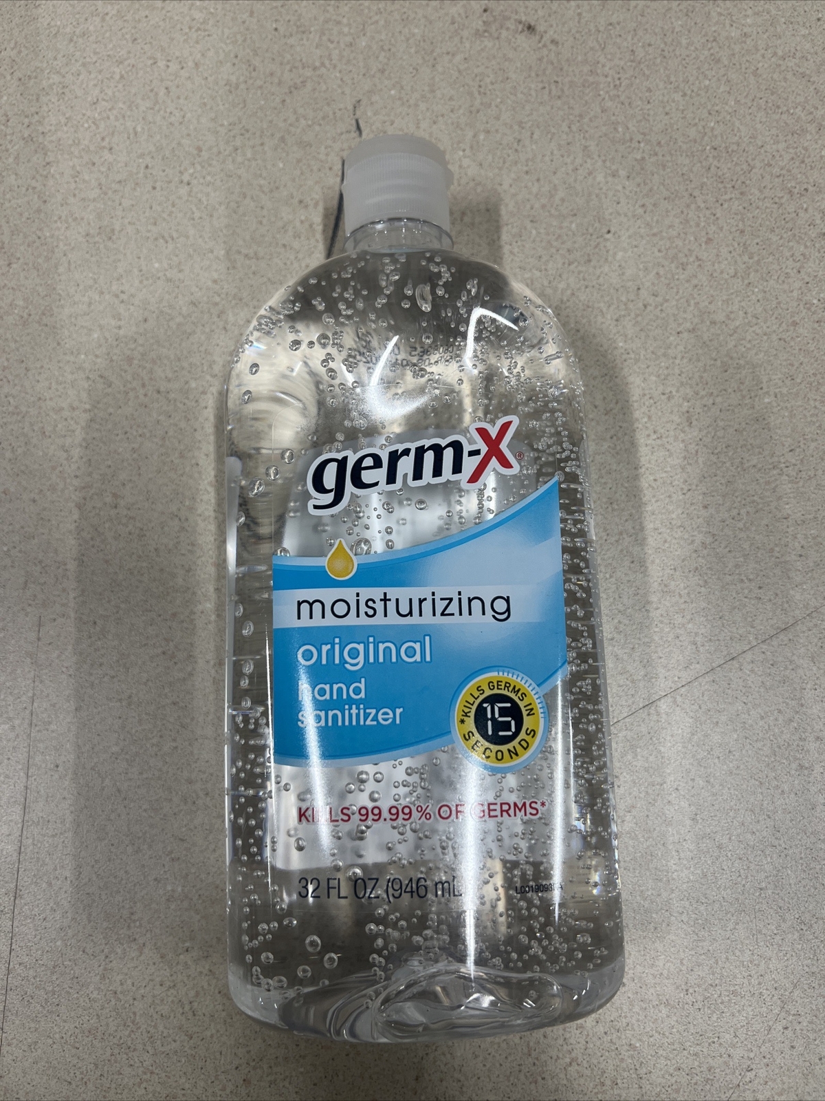 GERM-X Moisturizing Original Hand Sanitizer 32 Oz Each (4 PACK) EXP: 08/01/2025
