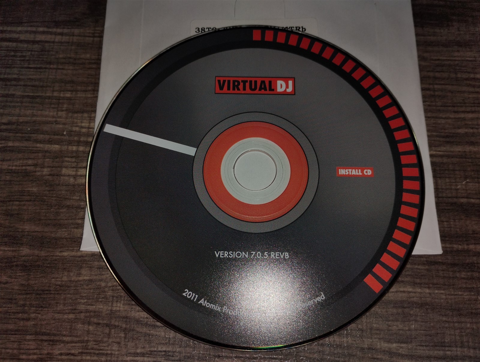 Virtual DJ LE Version 7.0.5 Rev. B PC/Mac CD-ROM 2011 Atomix Productions Windows