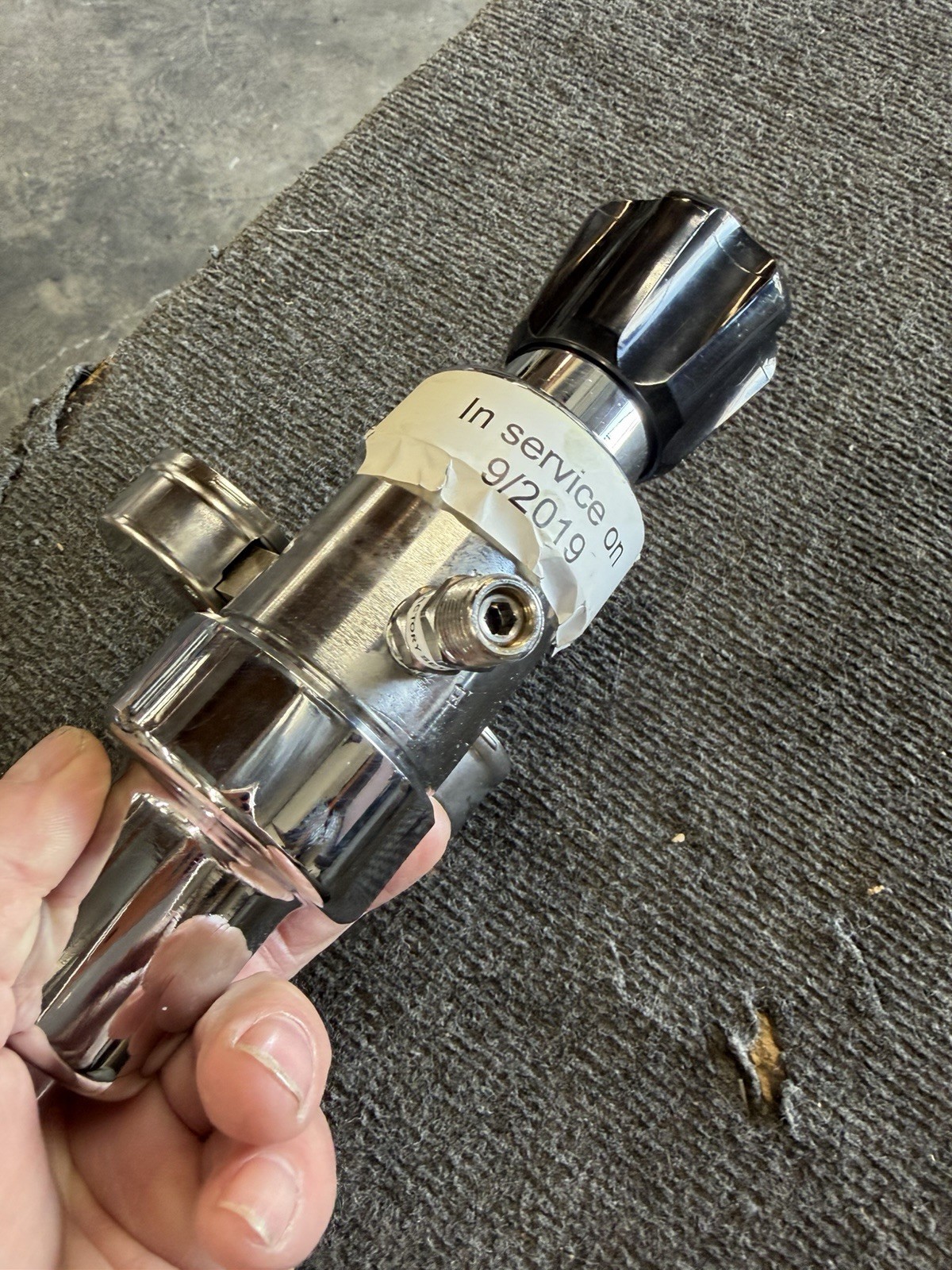 Lot of 3 High Purity Stainless Steel Pressure Regulators Matheson AirGas Harris