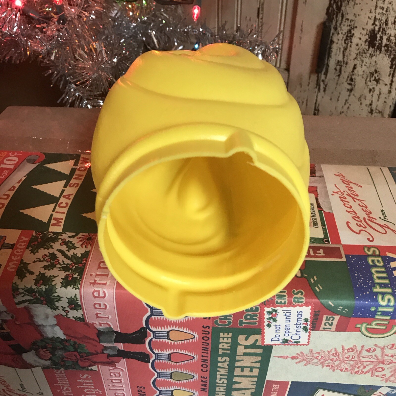 Blow Mold Flame Top For Vintage General Foam Christmas Candle New Stock