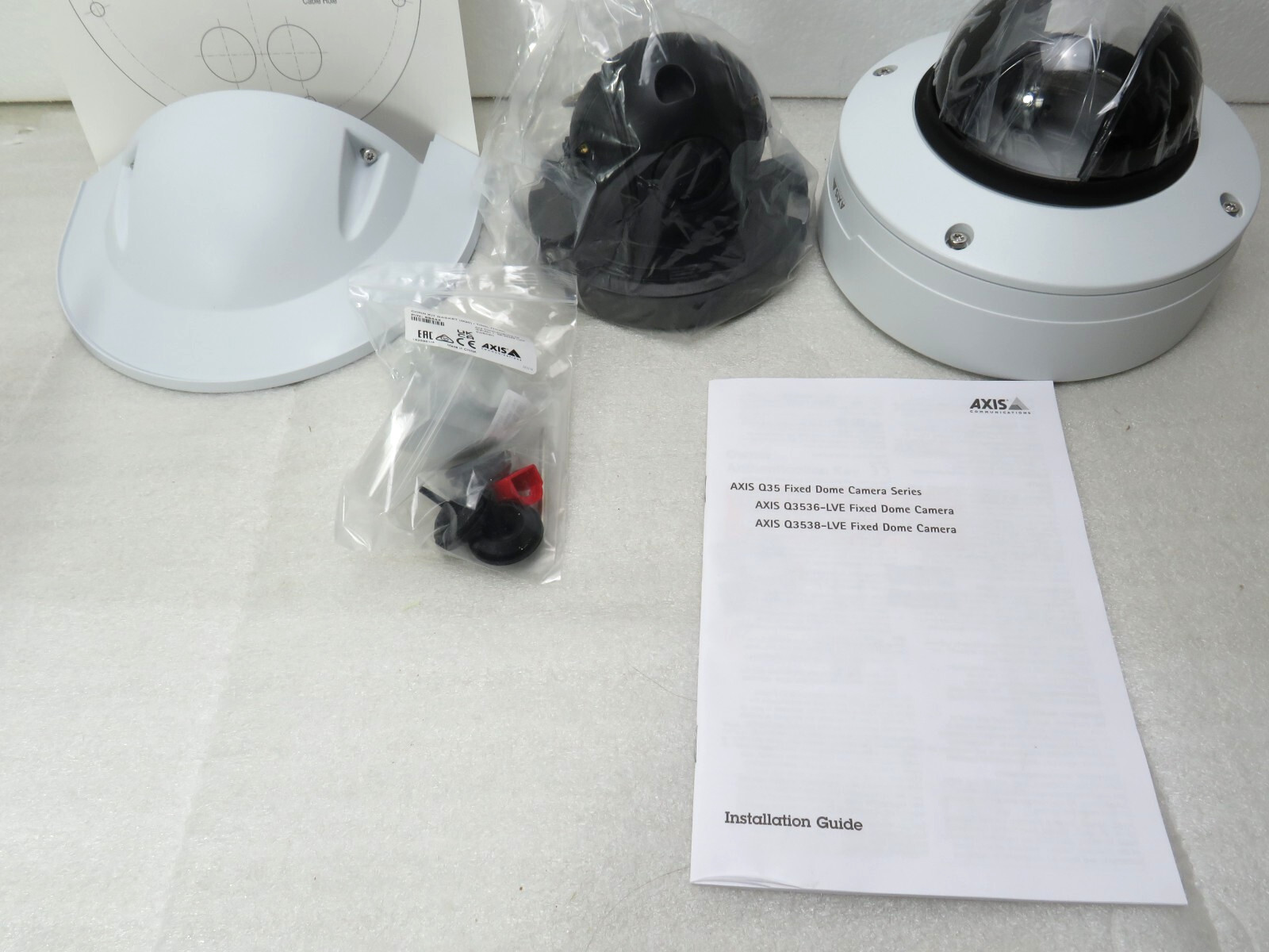 Axis Q3536-LVE 4MP Dome Camera 29mm Lightfinder Forensic WDR Deep Learning [CTD]