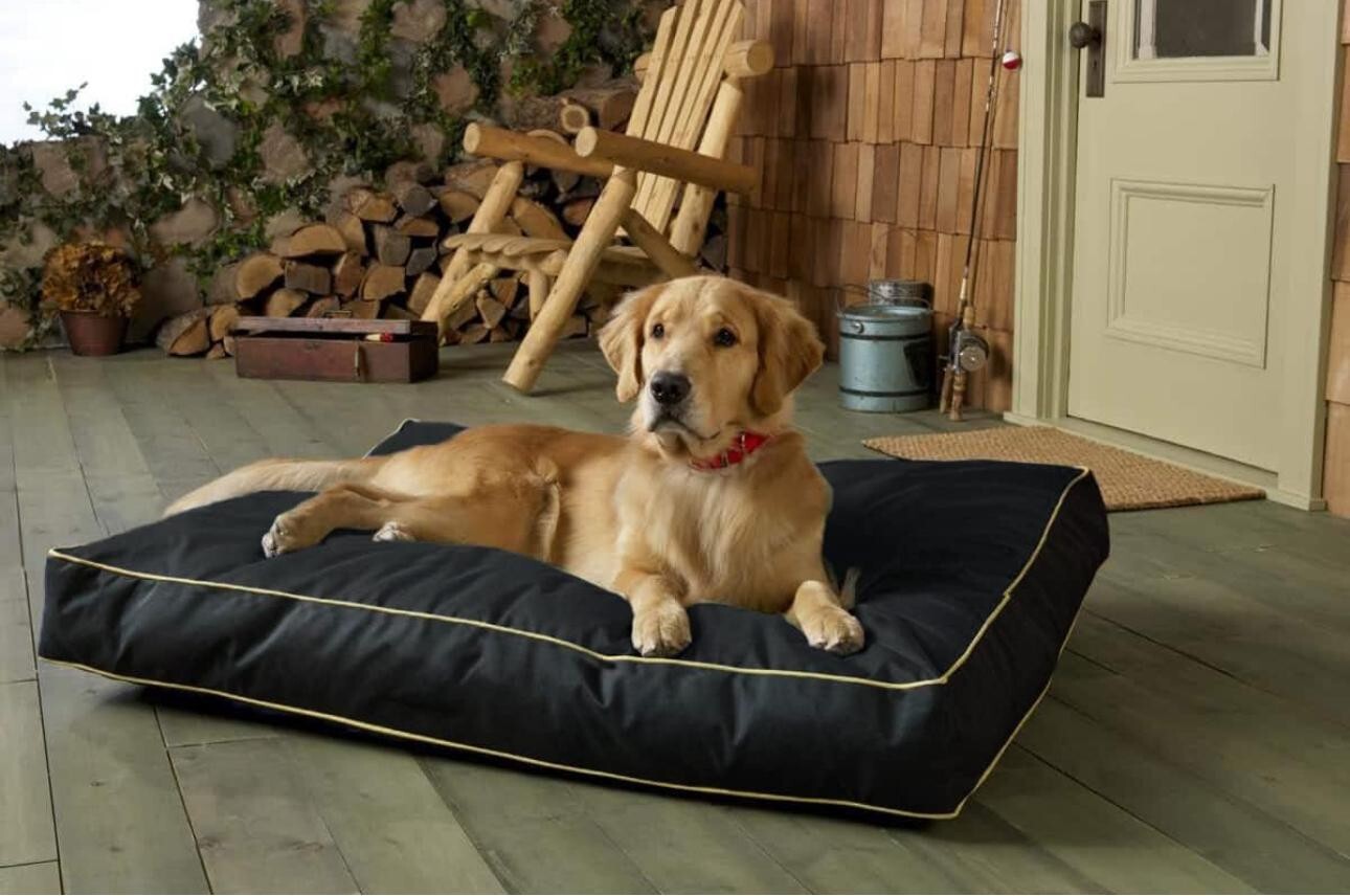 Dog Bed Cover 36L x 27W x 4H Inch, Dog Bed Cushion Cover Washable