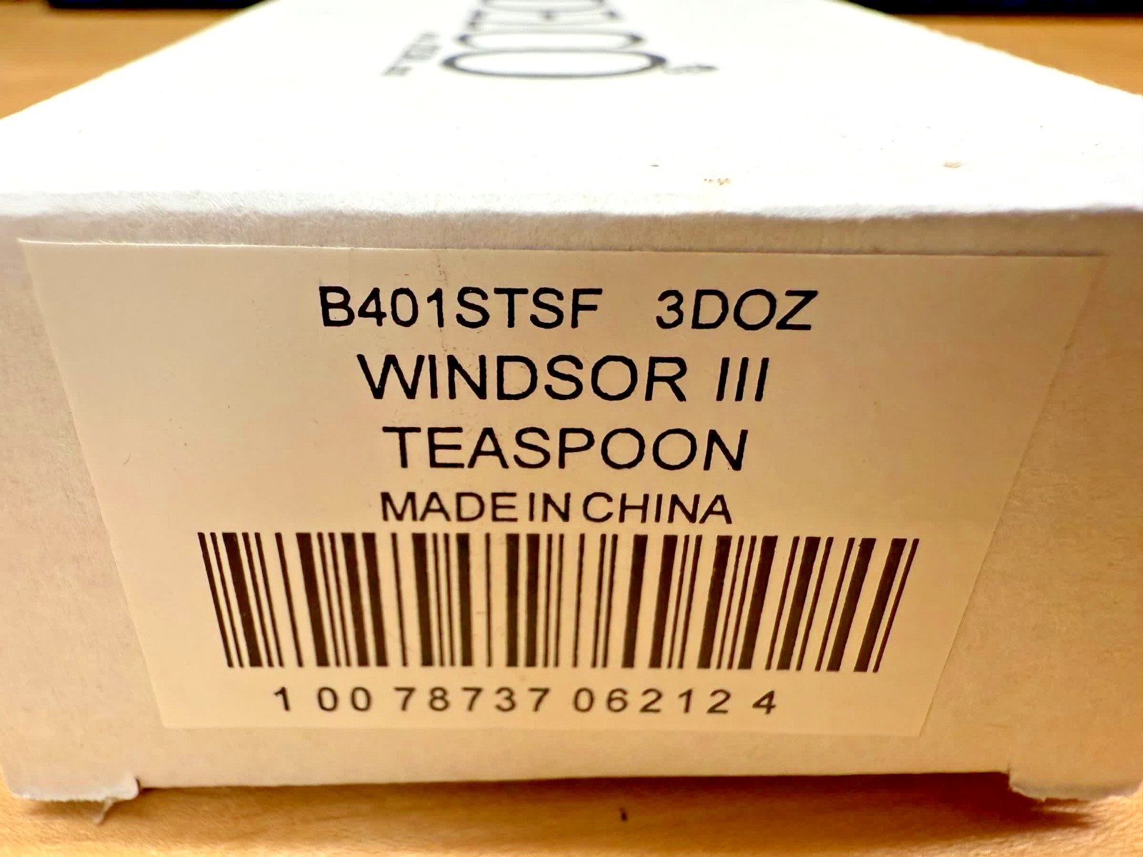 Oneida B401STSF Delco© Windsor III™ Stainless Steel Teaspoon Qty 36 Catering