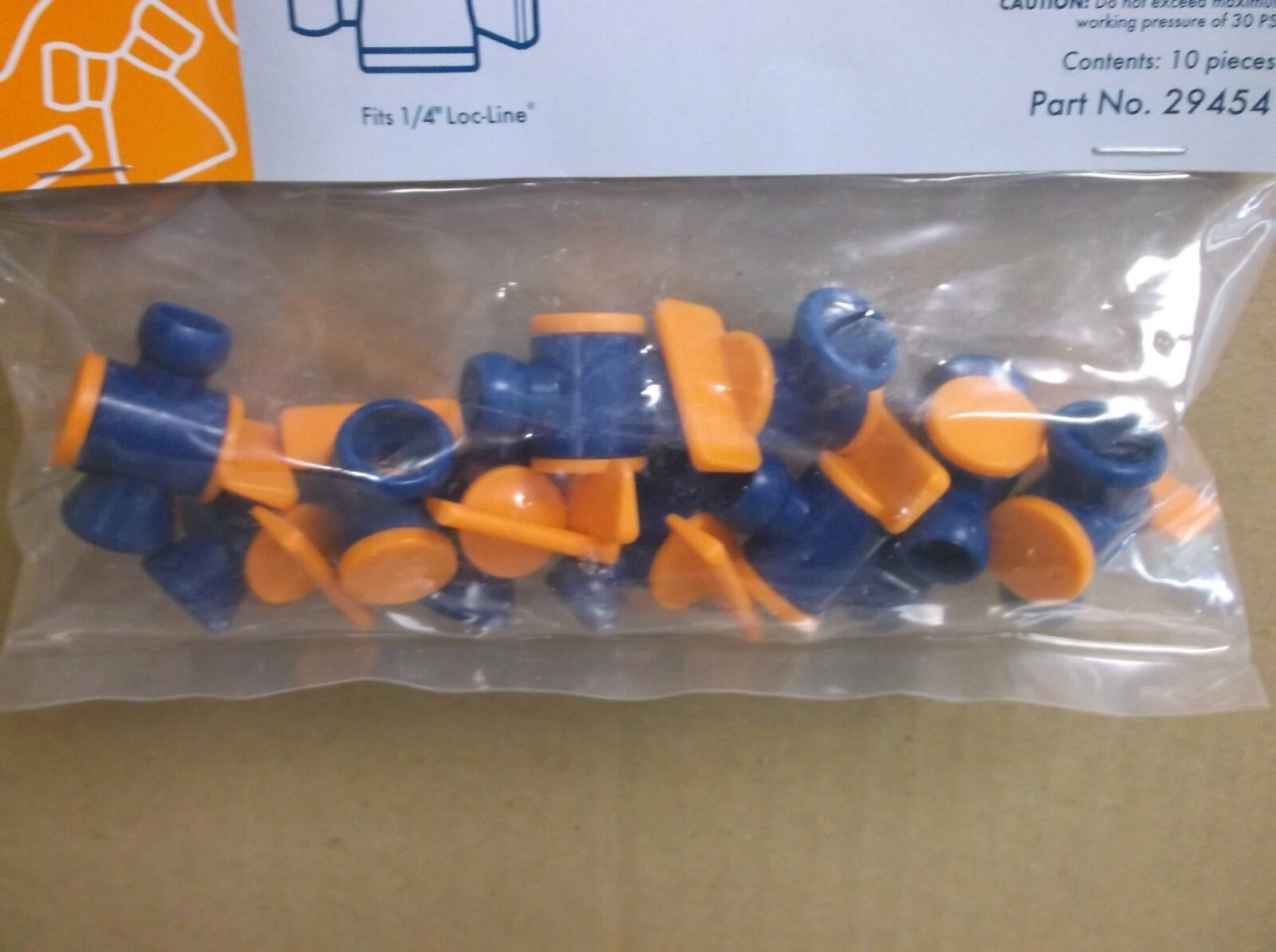 29454 LOC-LINE NEW In Box 1/4" In-Line Valve "LOT OF 10"