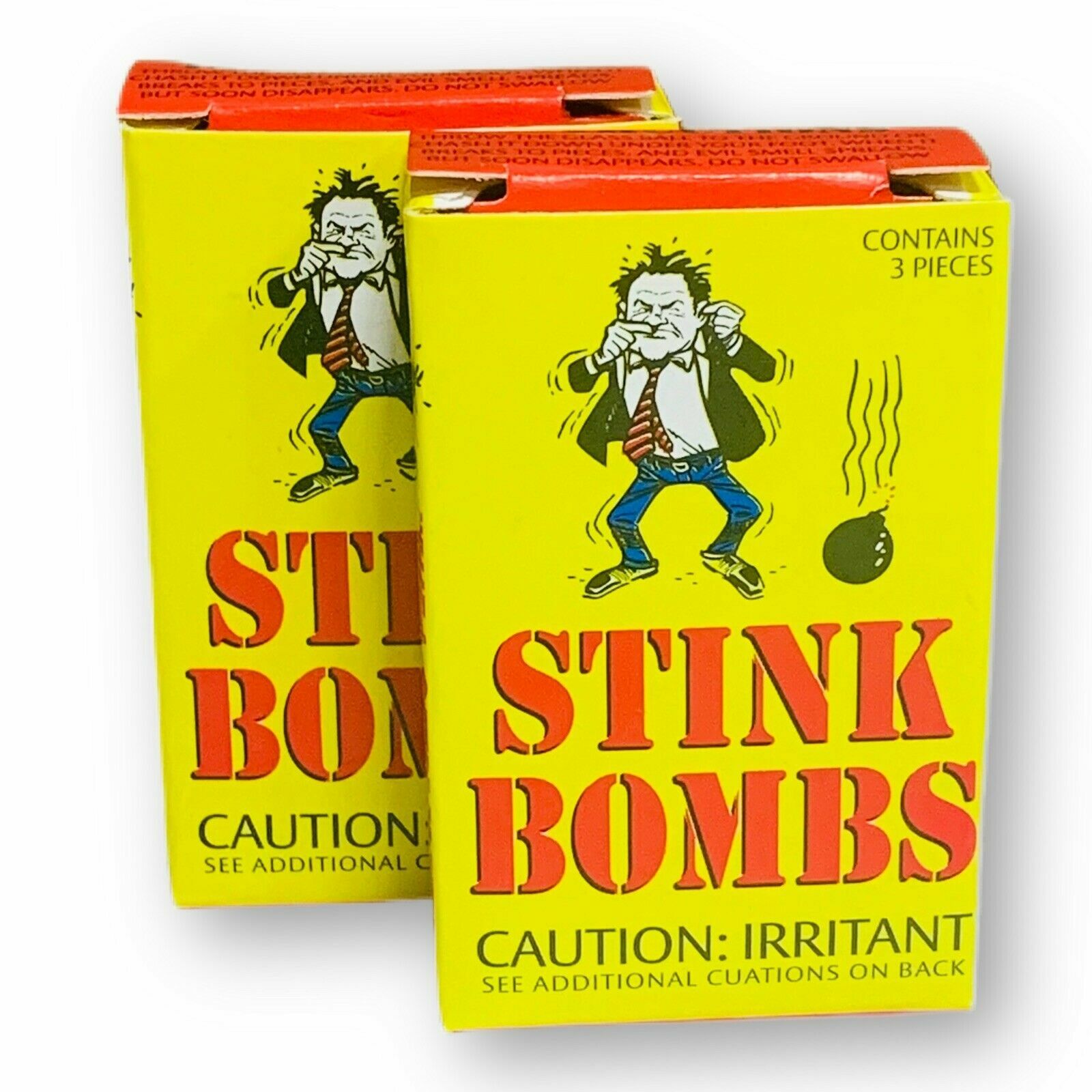 6 STINK BOMBS Glass Vials SMELLY NASTY Ass Fart Gas Liquid Gag Gift Prank