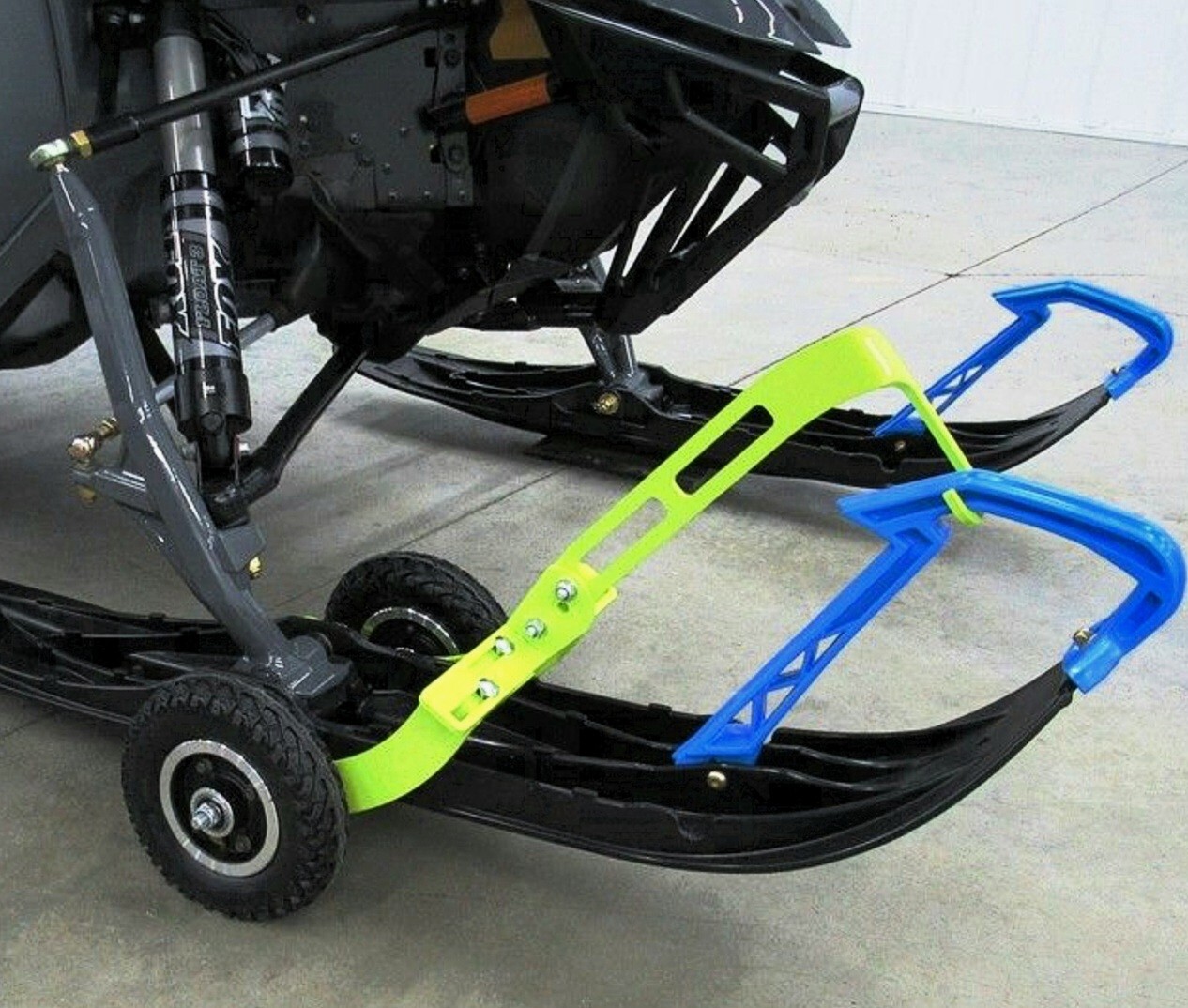 SP1 Ski Protec Dolly Set W/Premium Heavy Duty Pneumatic Wheels Snowmobile