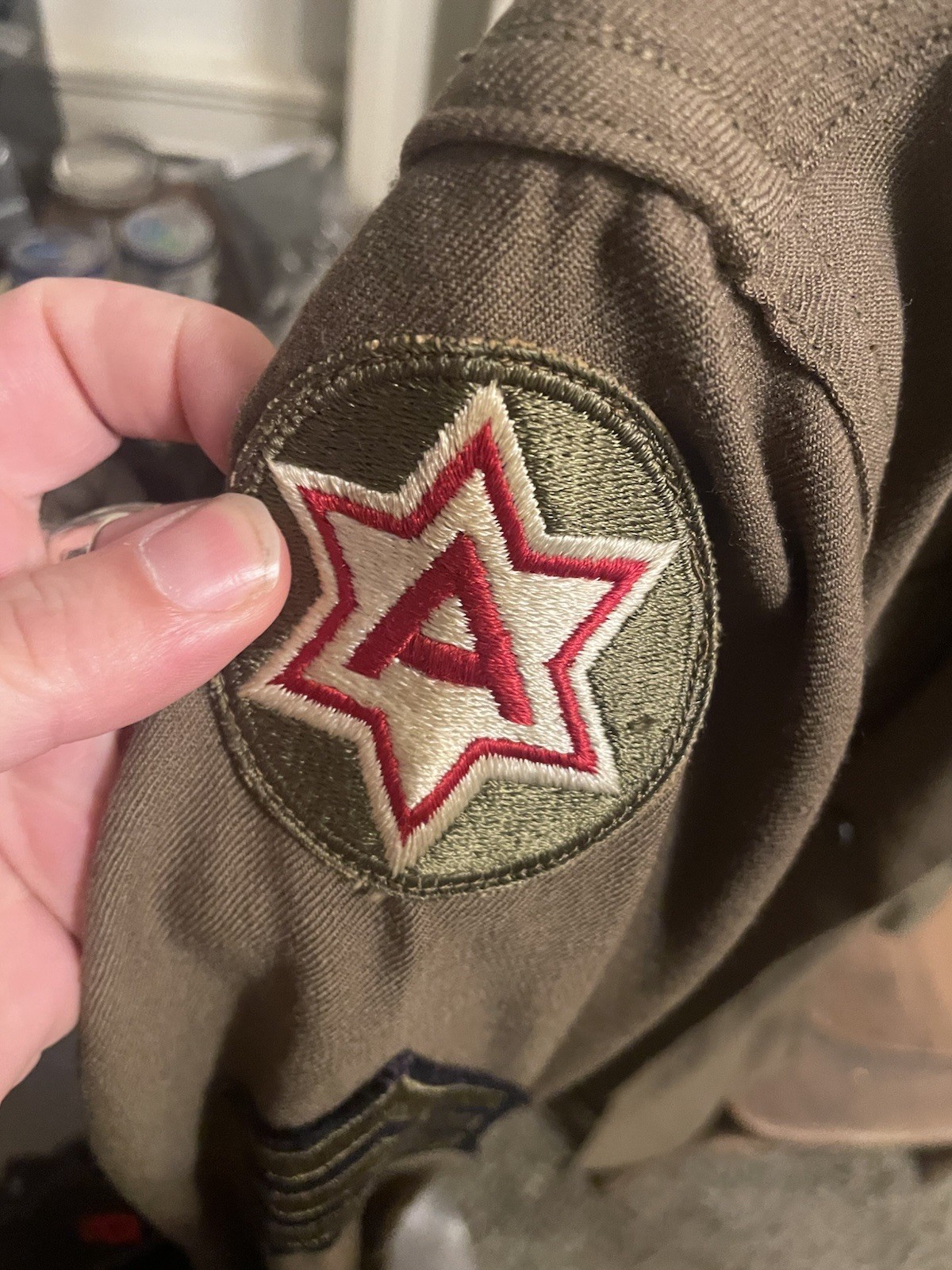 24th Infantry Division Service Shirt WWII