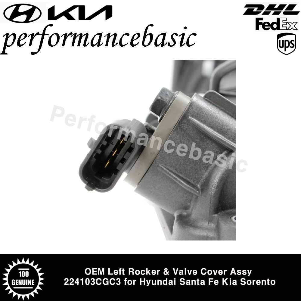 OEM Left Rocker & Valve Cover Assy 224103CGC3 for Hyundai Santa Fe Kia Sorento