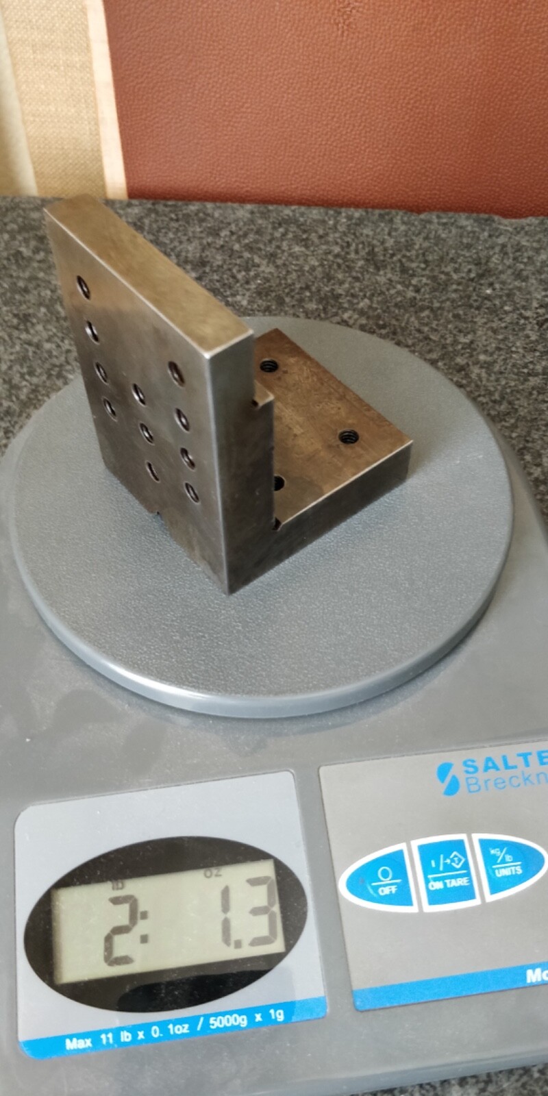 Indicator Inspected ~ Right Angle Plate Machinist Mill Milling Set-Up Fixture