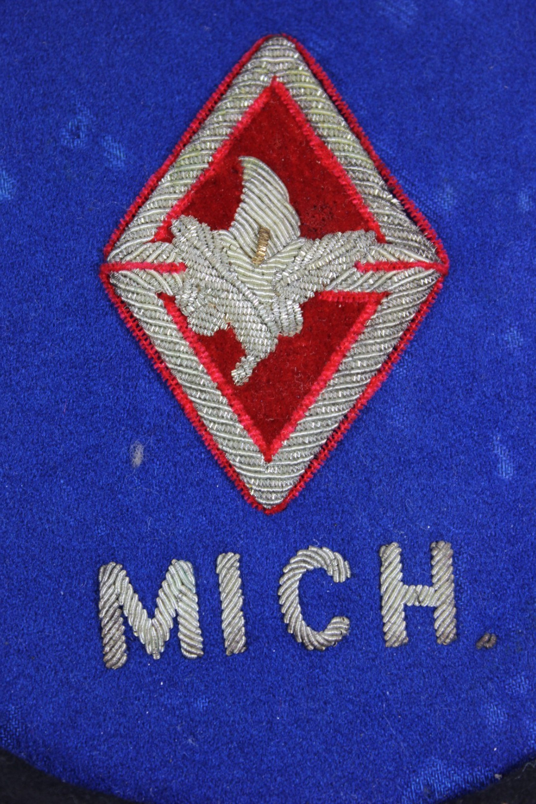 Authentic Civil War Veterans Union Kepi Cap 11th Michigan Knights of Pythias