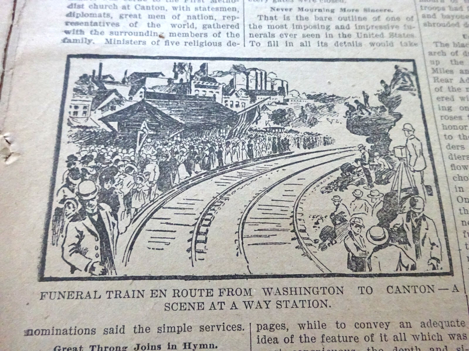 1901 Director Fred S.Stone and Black Detroit Orchestra Perform North Branch Fair
