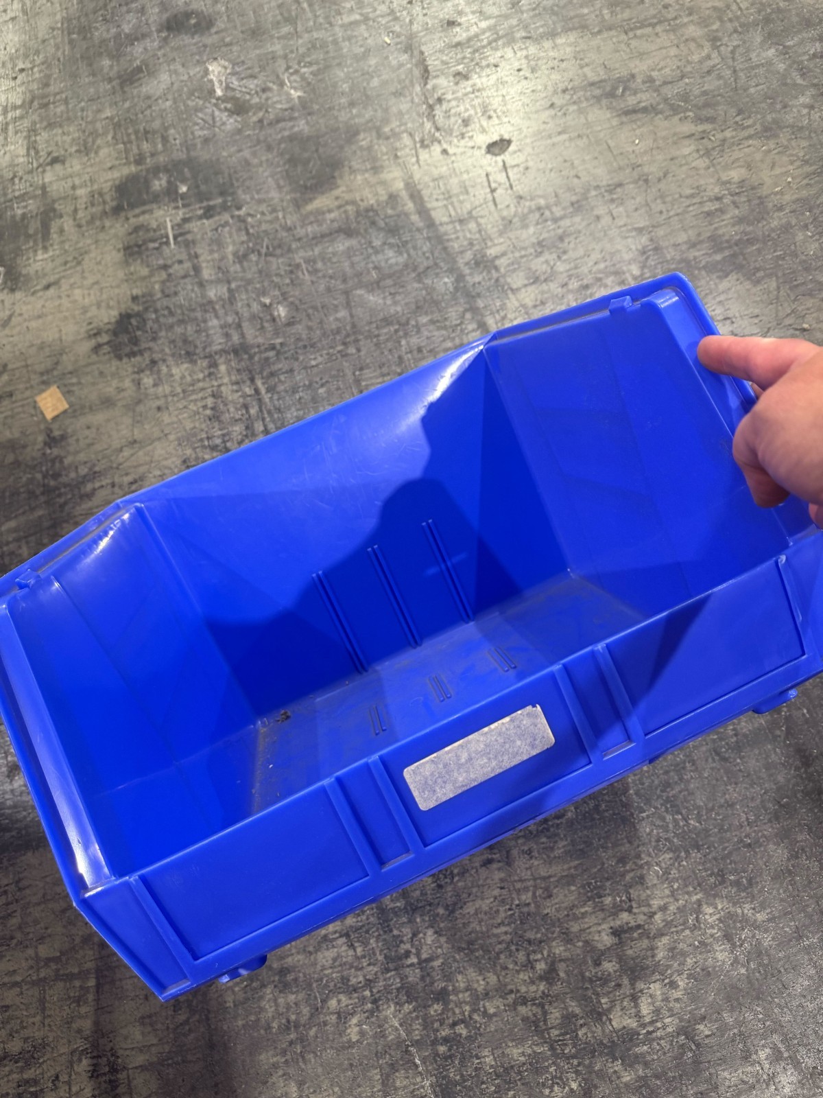 AkroBins Plastic Storage Bin 18 x 16.5 x 11 Used Organizer