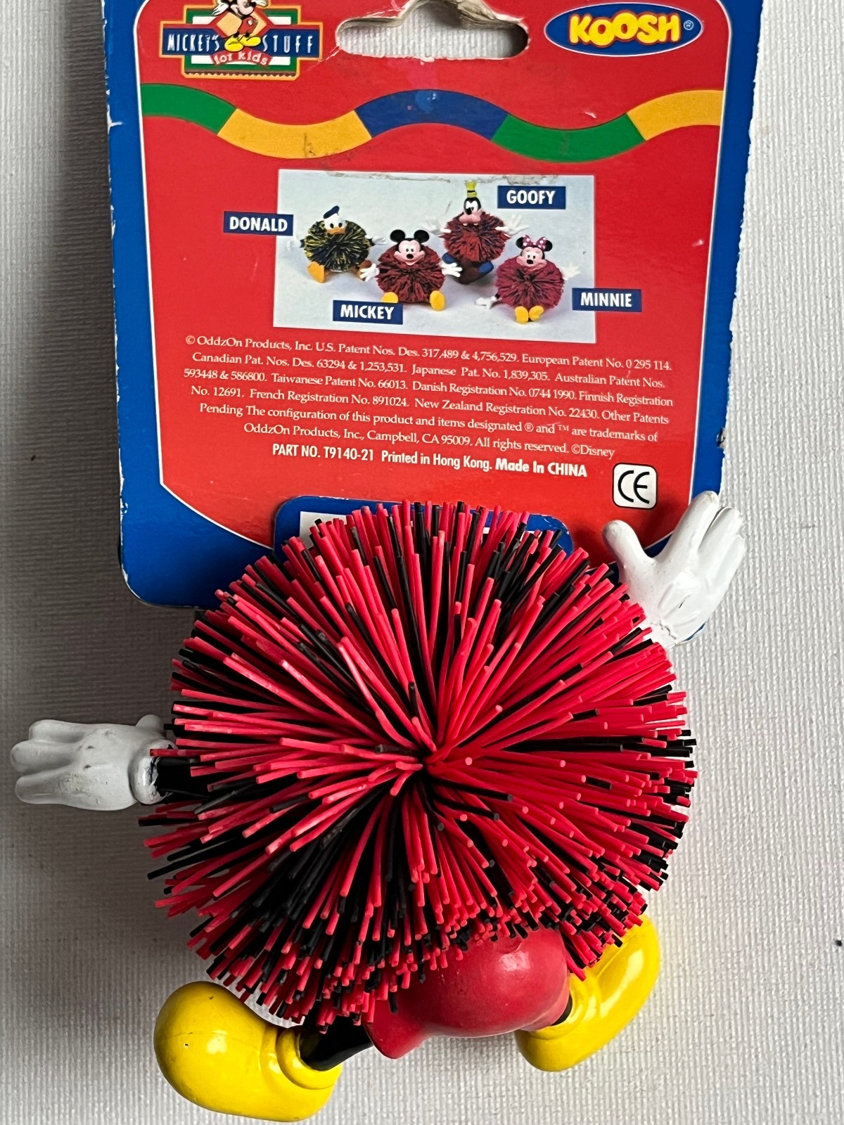 Vintage 90s 1998 Koosh Ball Mickey Mouse - New Disney