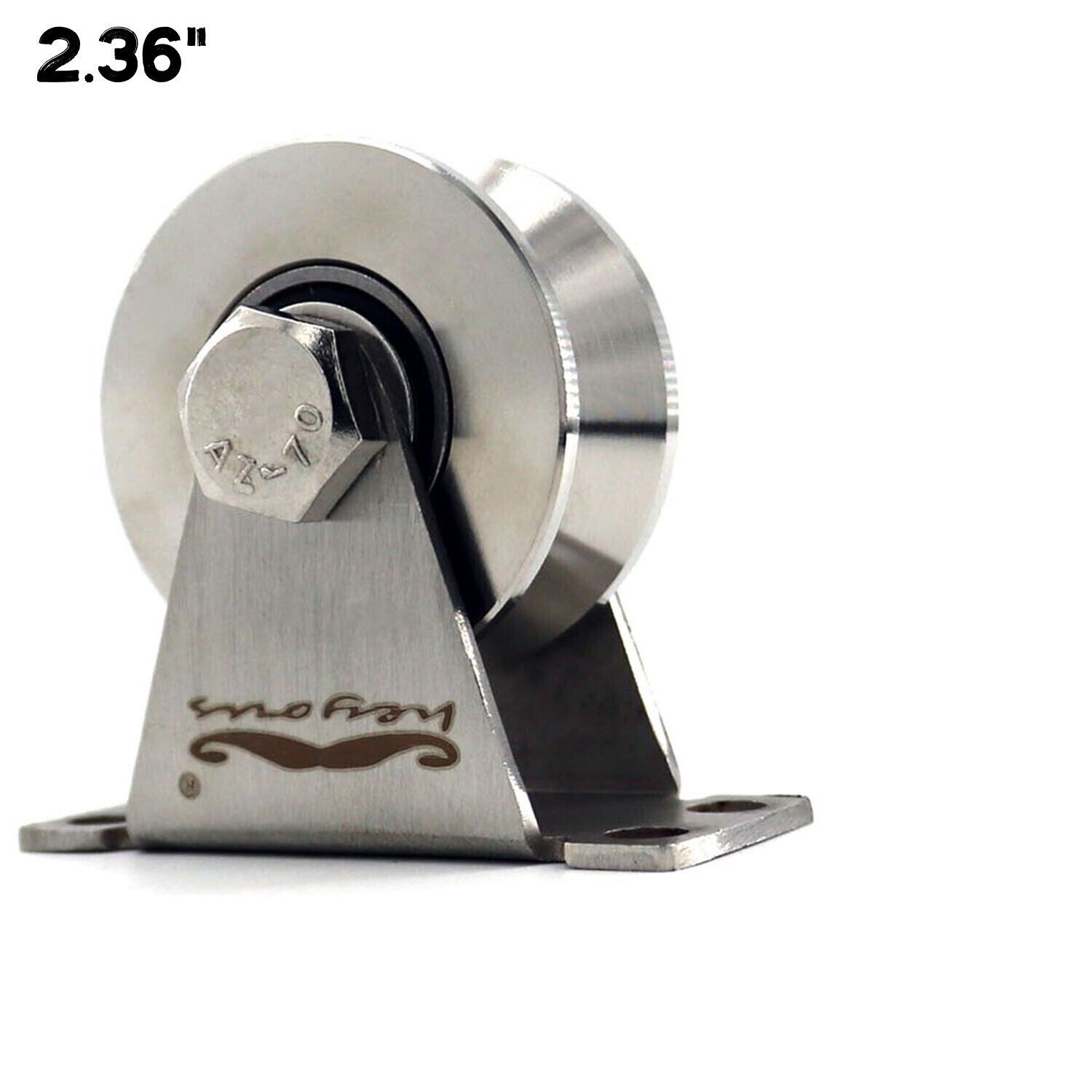 Wall Mount Pulley Wheel Steel Pulleys for Rope V Belt Pulley Block Cable Pulley