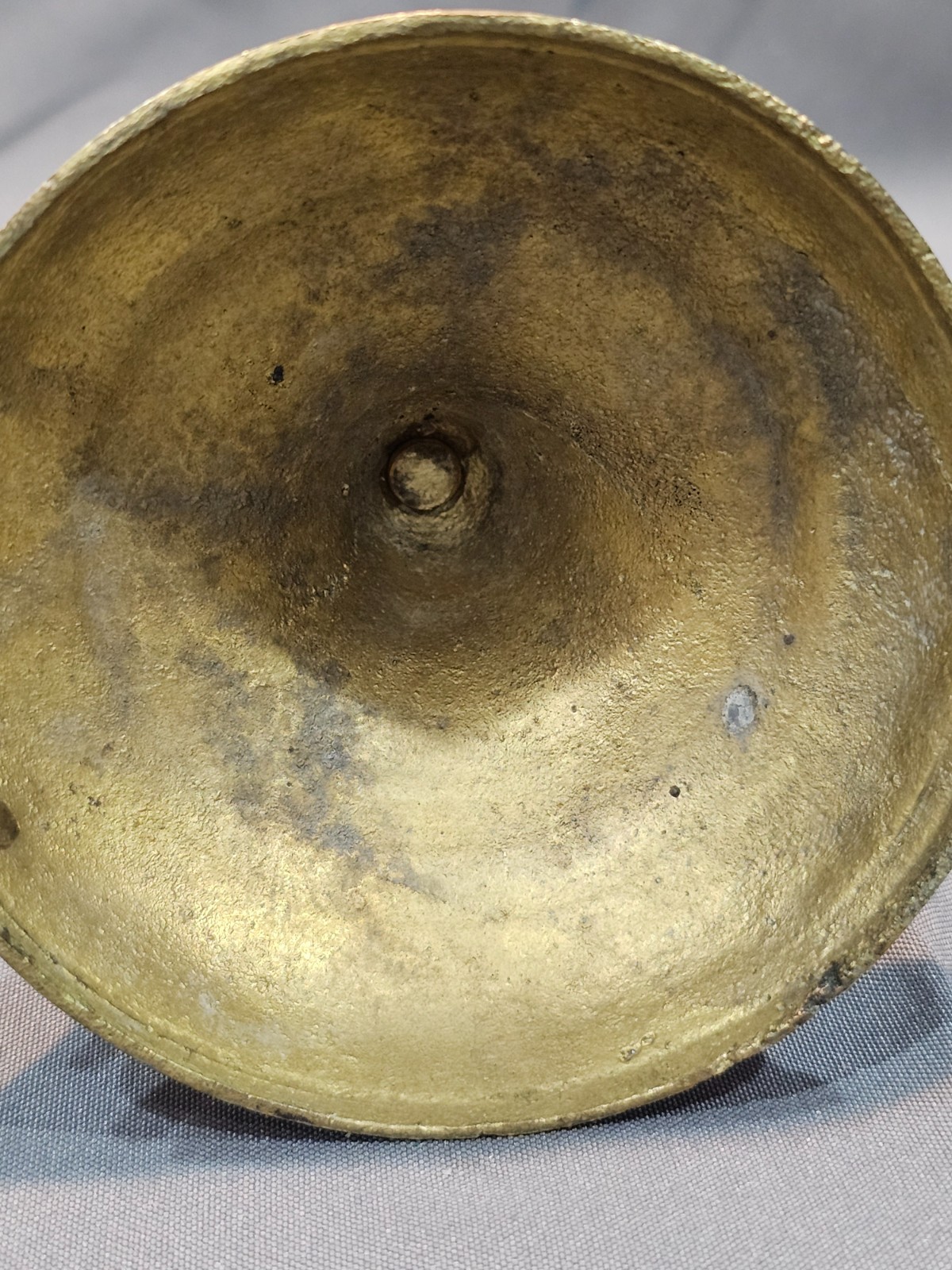 Incense Censer Antique Spiritual Religious Incense Censer Cross on Lid 7"