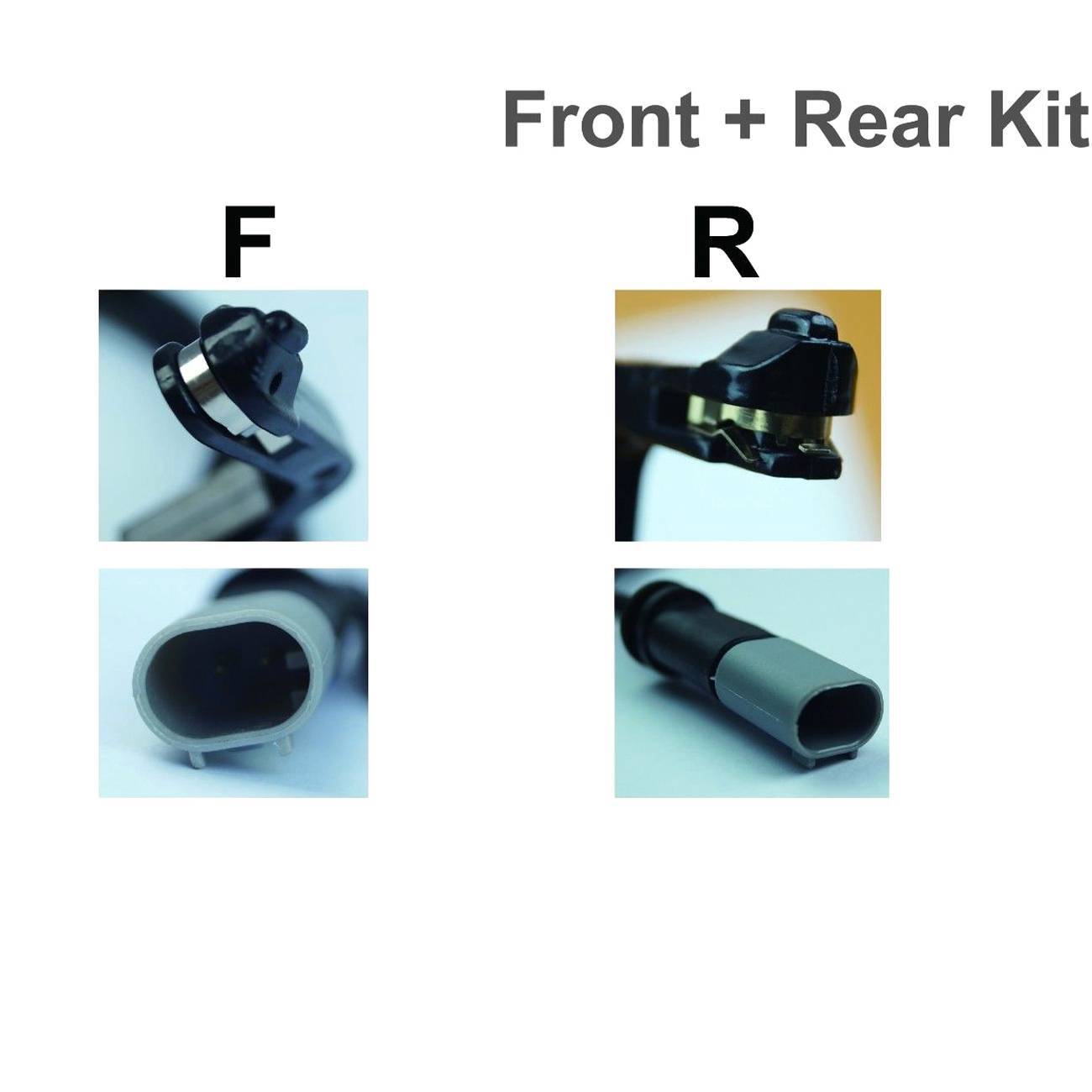 Front & Rear Brake Pad Wear Sensor Kit for BMW E70 E71 X5 2007 - 2010