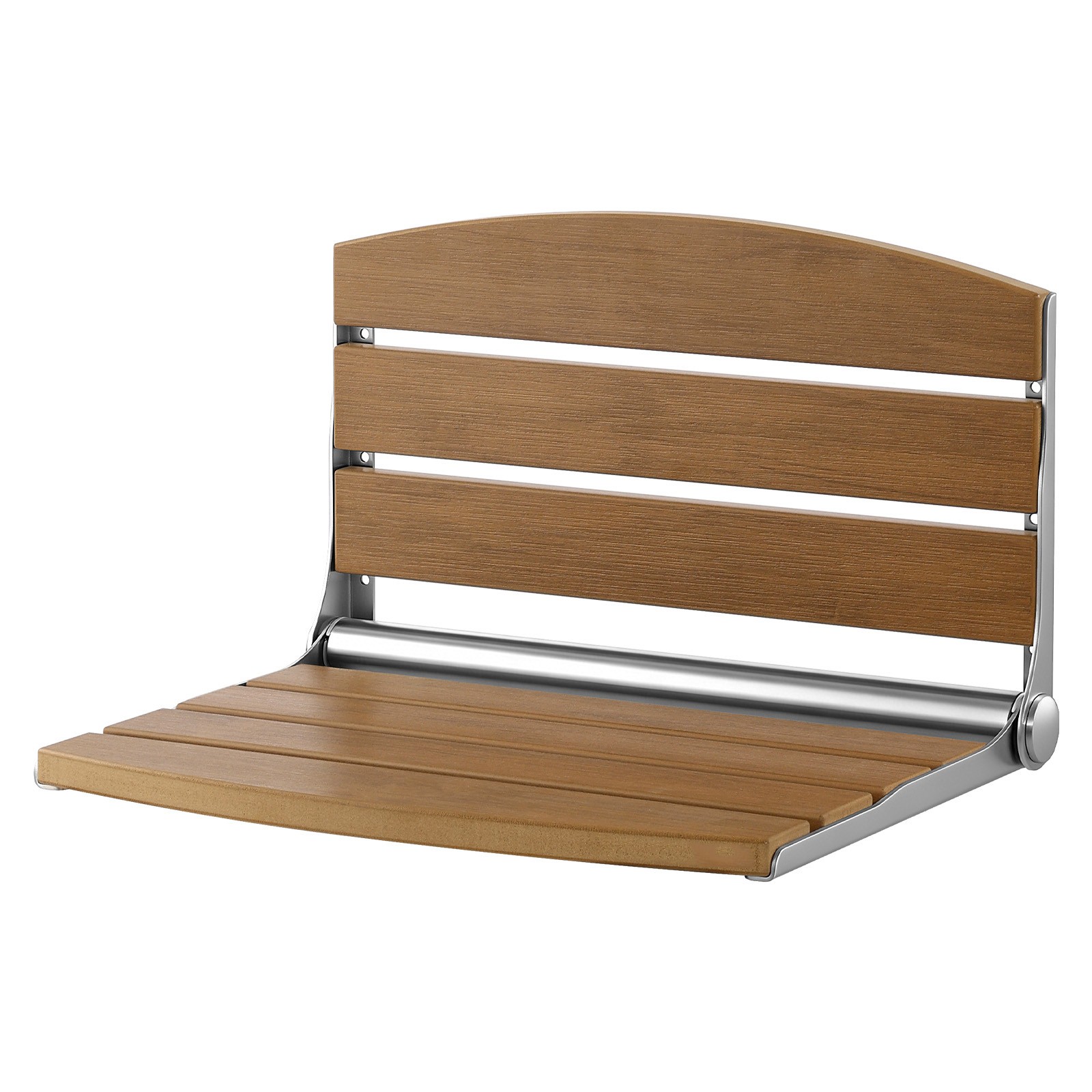 Uimoso Foldable Shower Seat Wall Mounted Folding Shower Bench 400LBS Capacity